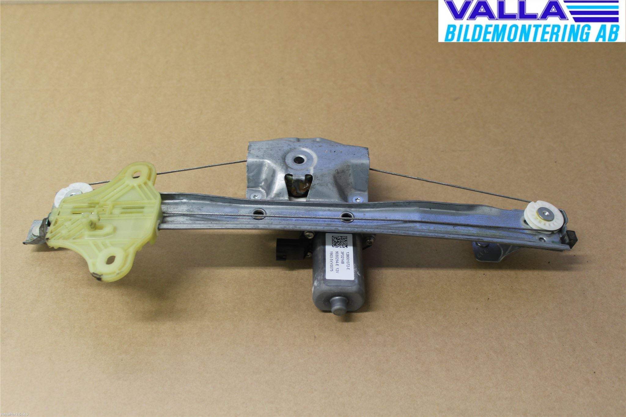 Renault CAPTUR 13-19 Vindusheis El Komp
