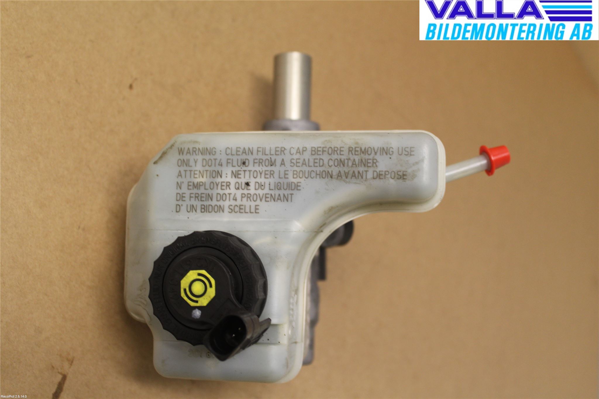 Volkswagen VW PASSAT 11-14 Brems Hovedsylinder