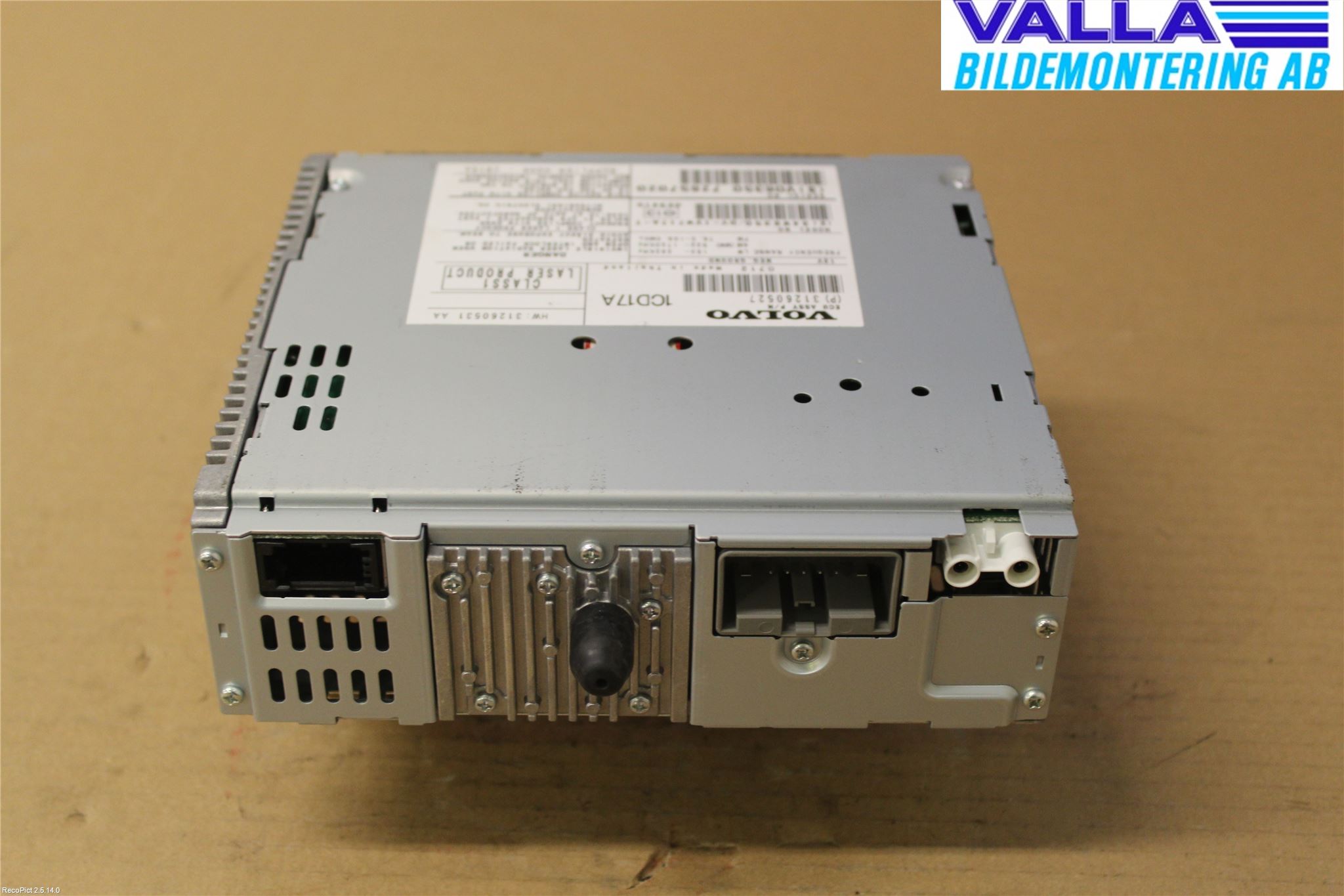 Volvo C30 07-10 Stereo Radio Med Cd
