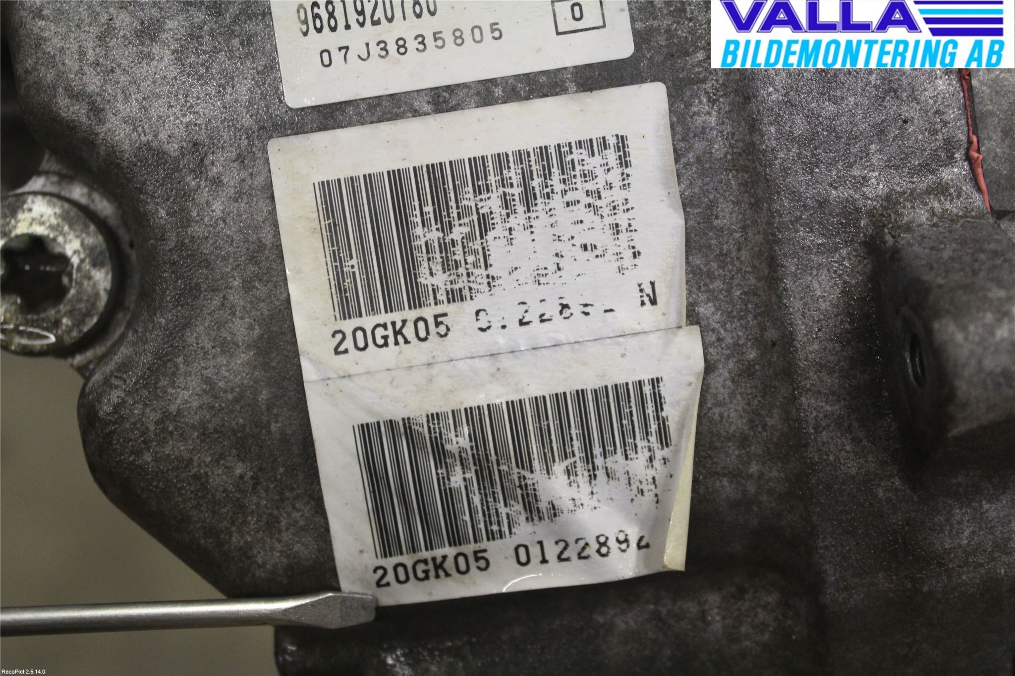 Citroen C5     05-08 Gearkasse Automat