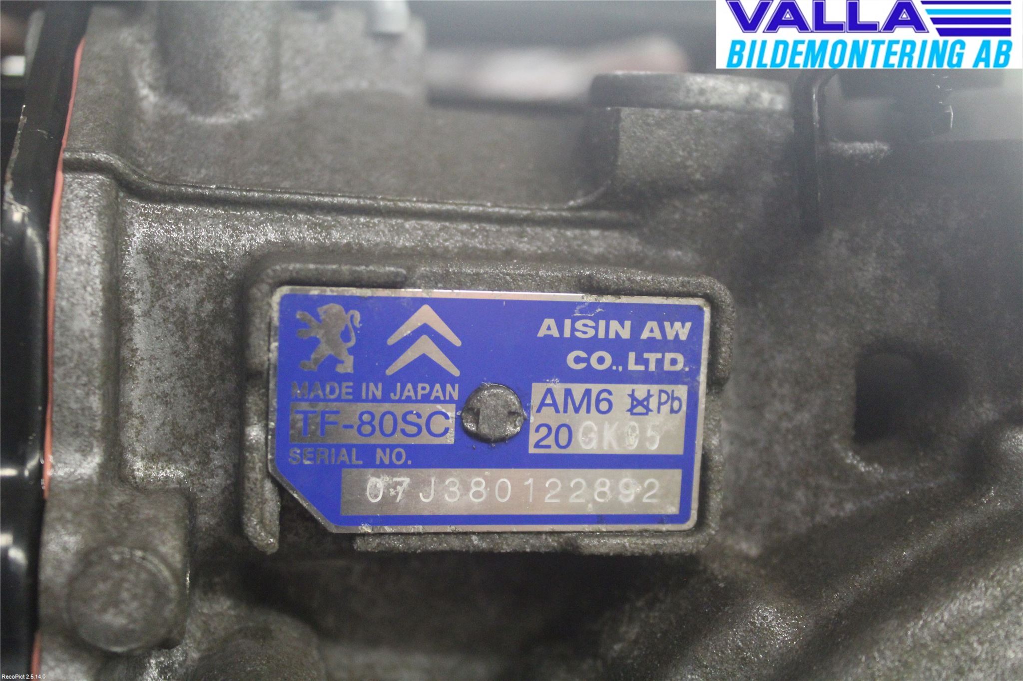 Citroen C5     05-08 Gearkasse Automat