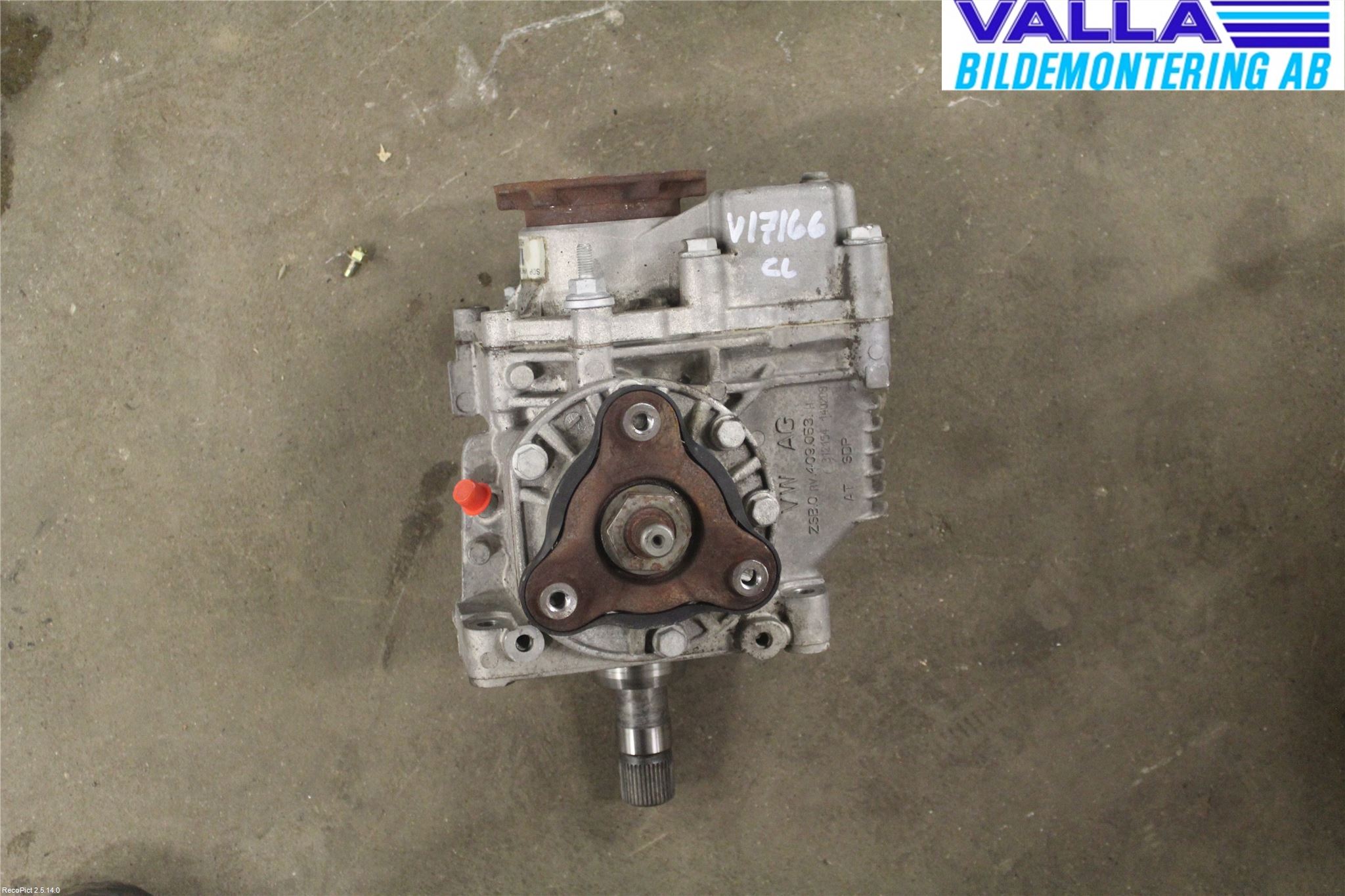 Audi A3/S3 05-13 Gearkasse Fordelingskasse