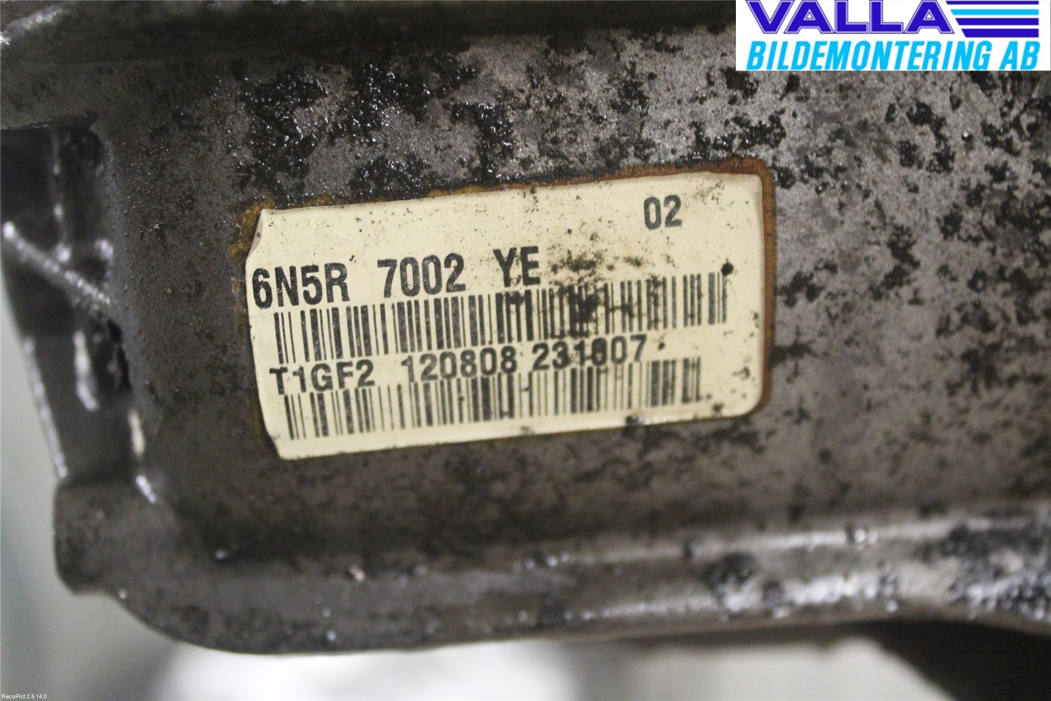 Volvo V50 08-12 Gearkasse 5 Trinn