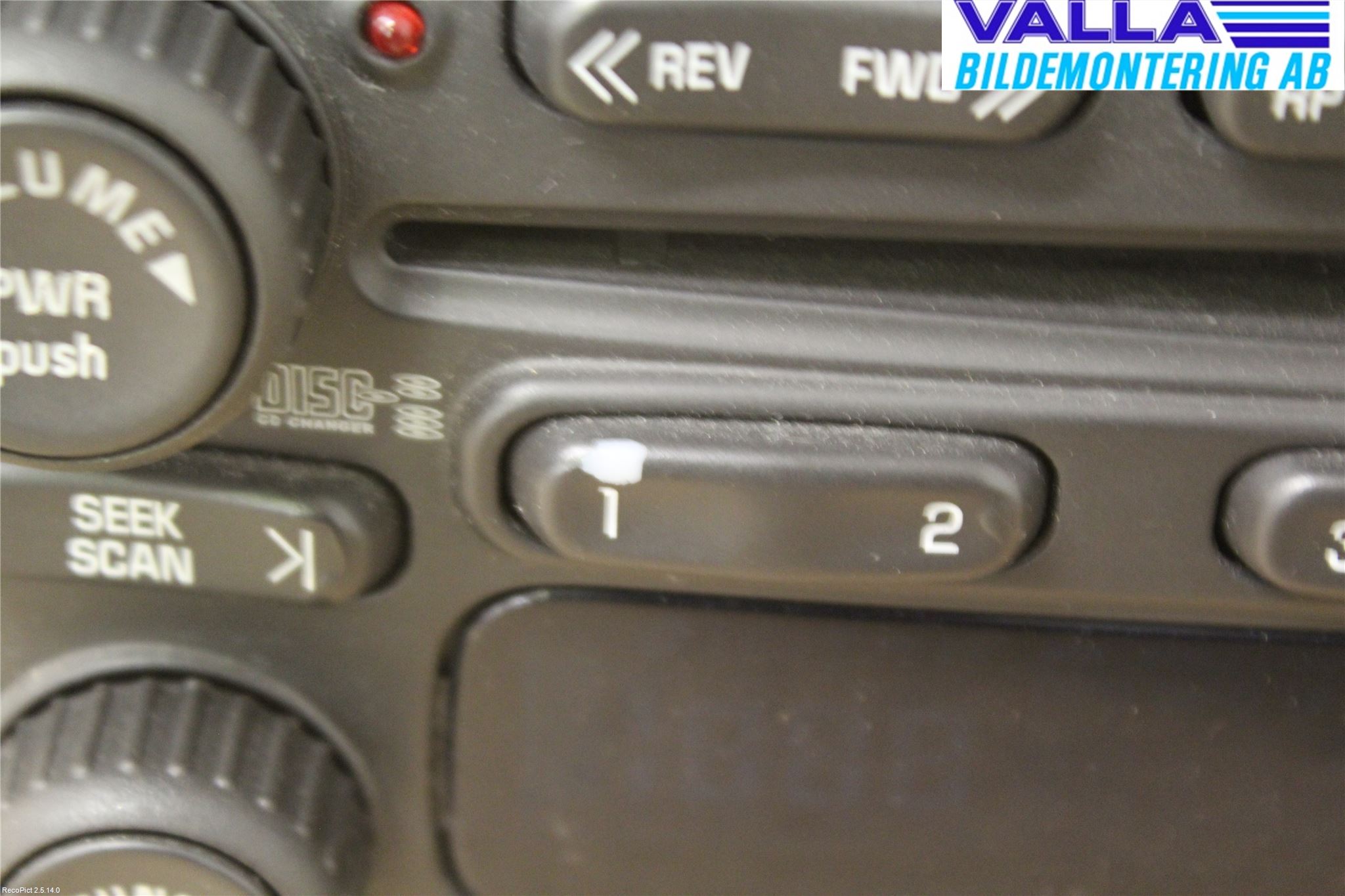 Chevrolet TAHOE Stereo Radio Med Cd
