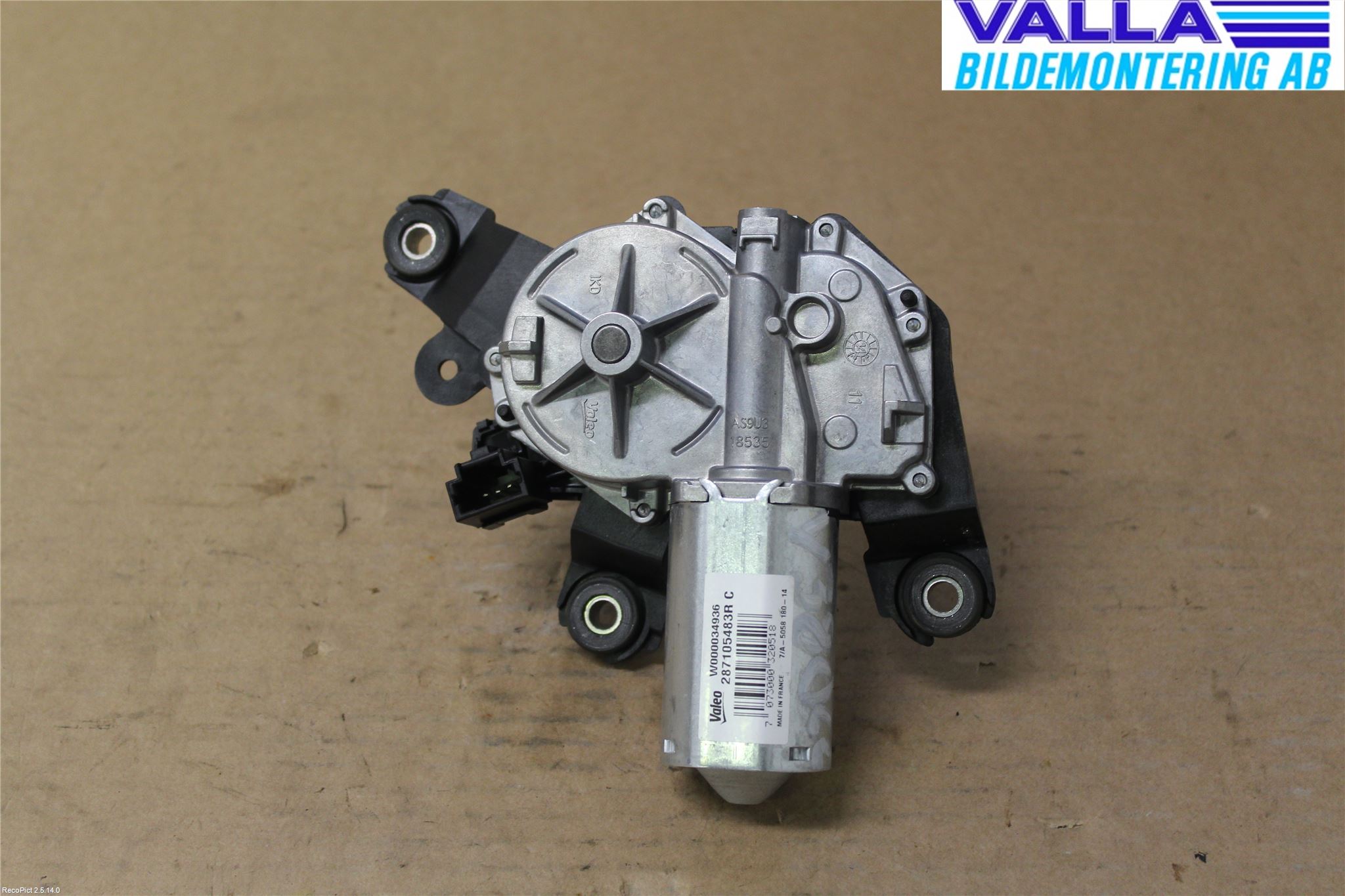 Dacia SANDERO/STEPWAY 13-20 Viskermotor Bakluke