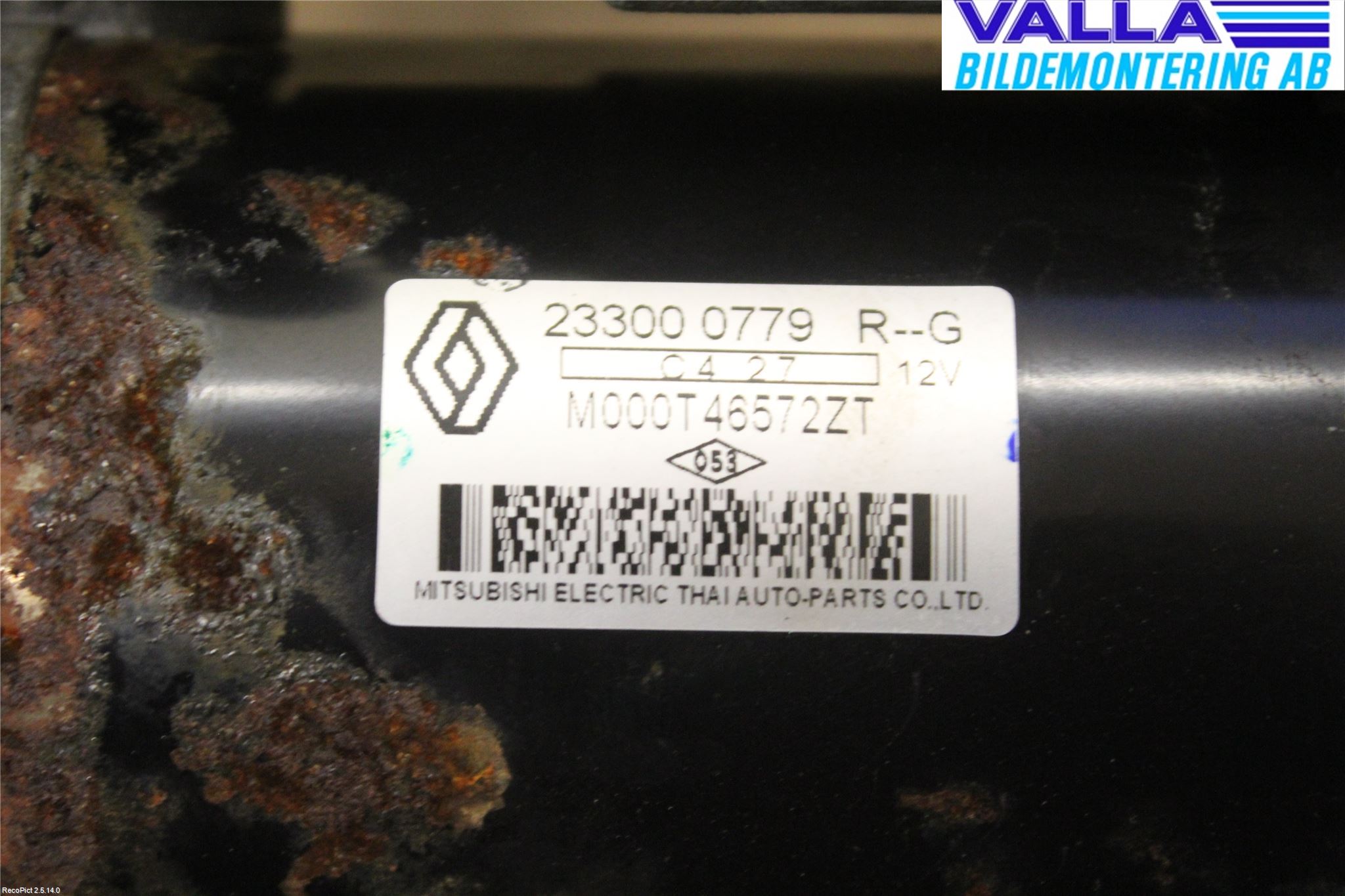 Dacia SANDERO/STEPWAY 13-20 Startmotor