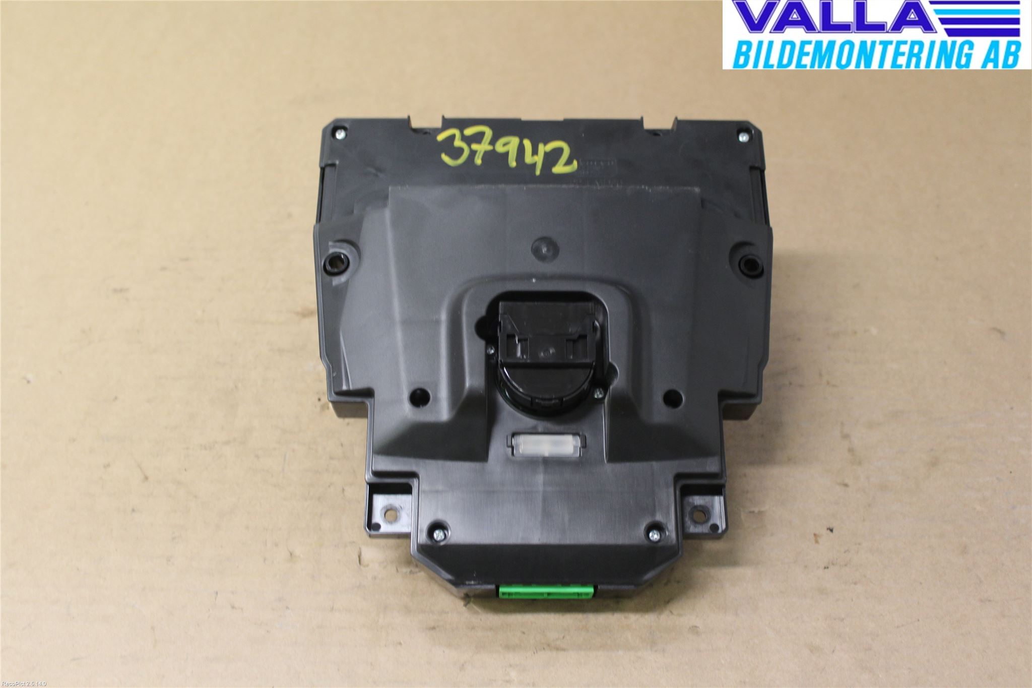 Volvo V40 12-19 Varmeapparat Panel(Regulering)