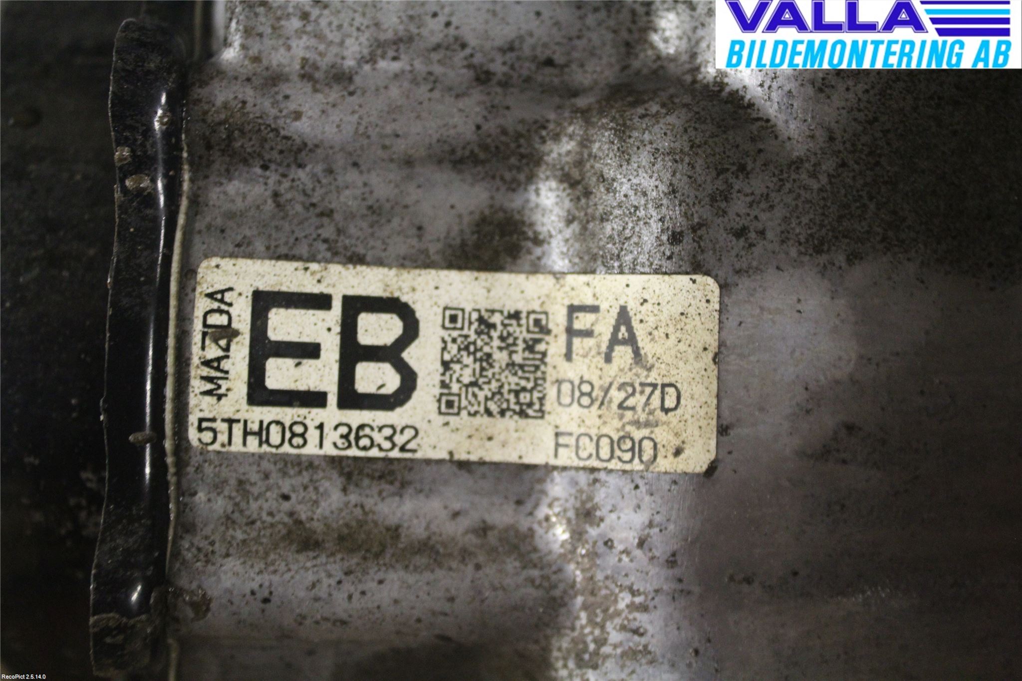 Mazda 3 I 03-06 Gearkasse 5 Trinn