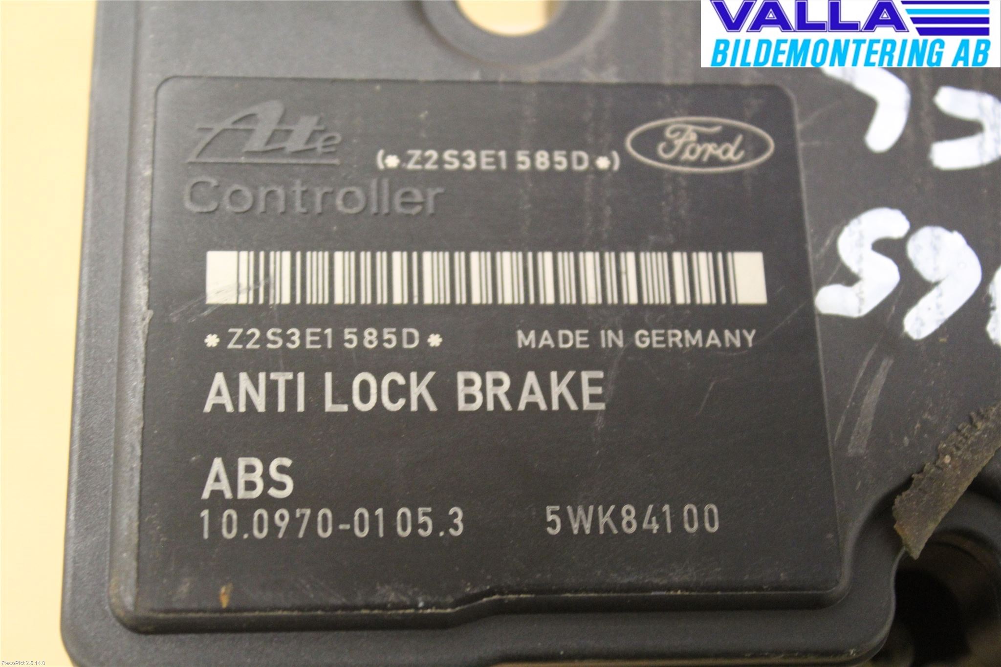 Mazda 3 I 03-06 Abs Hydraulikkaggregat
