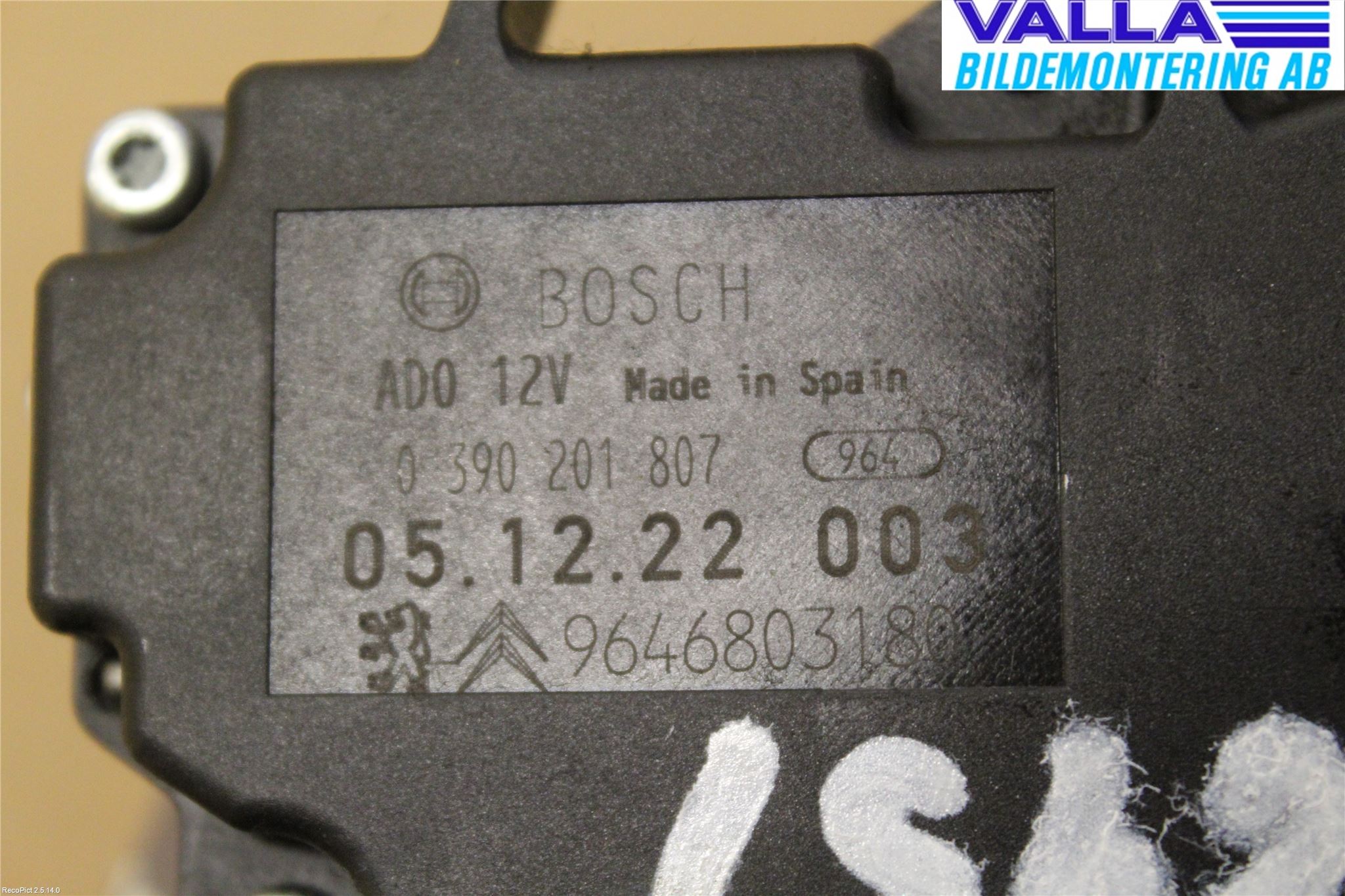 Citroen C4 I   05-10 Viskermotor Bakluke