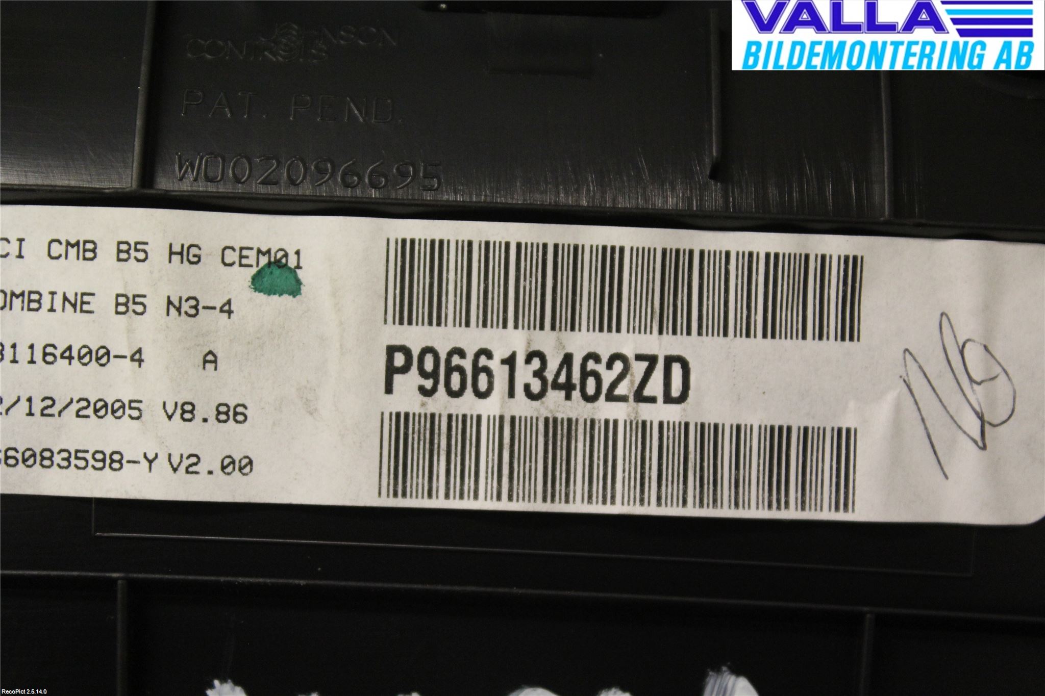 Citroen C4 I   05-10 Instr Kombinert