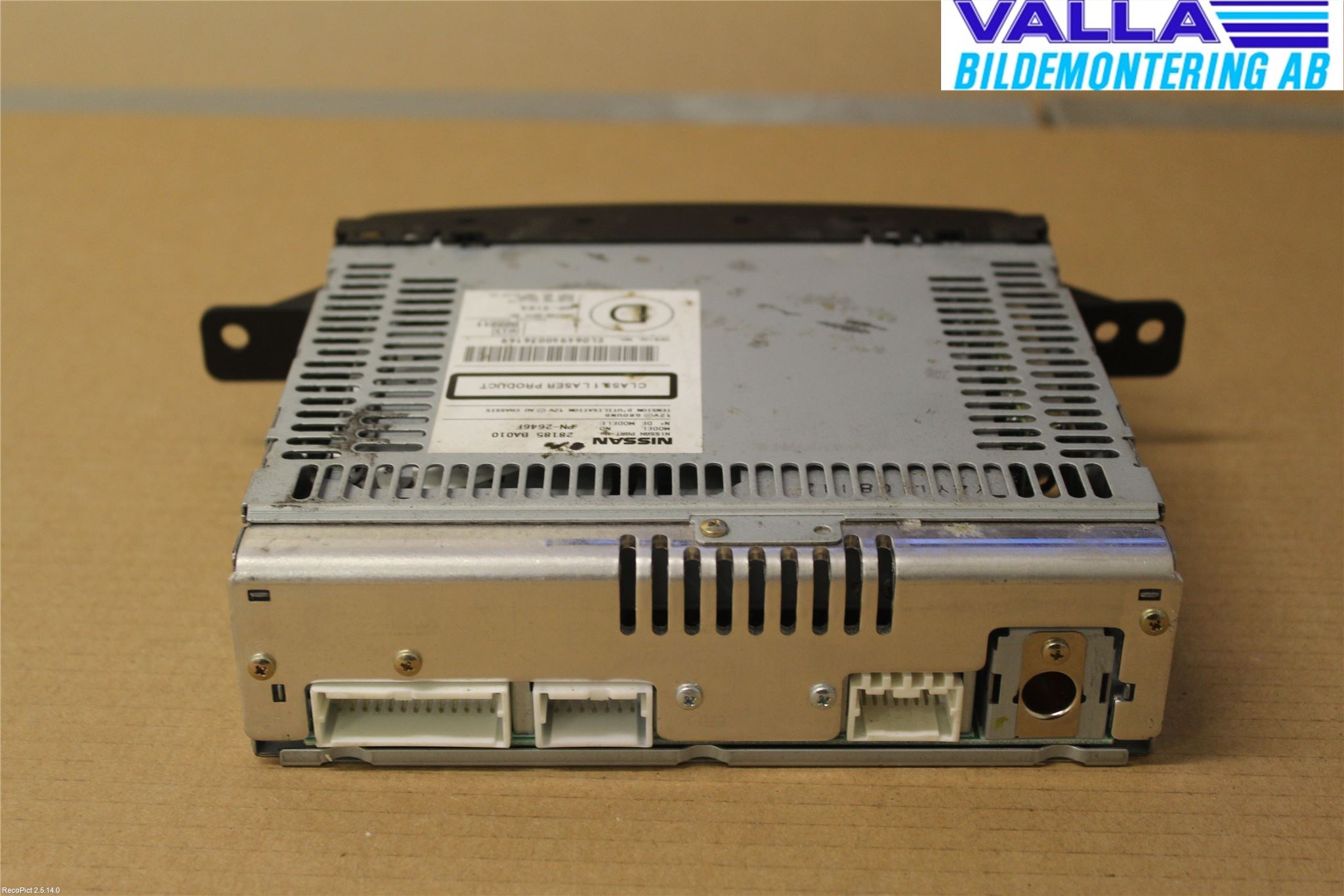 Nissan PRIMERA 02-07 Stereo Radio Med Cd