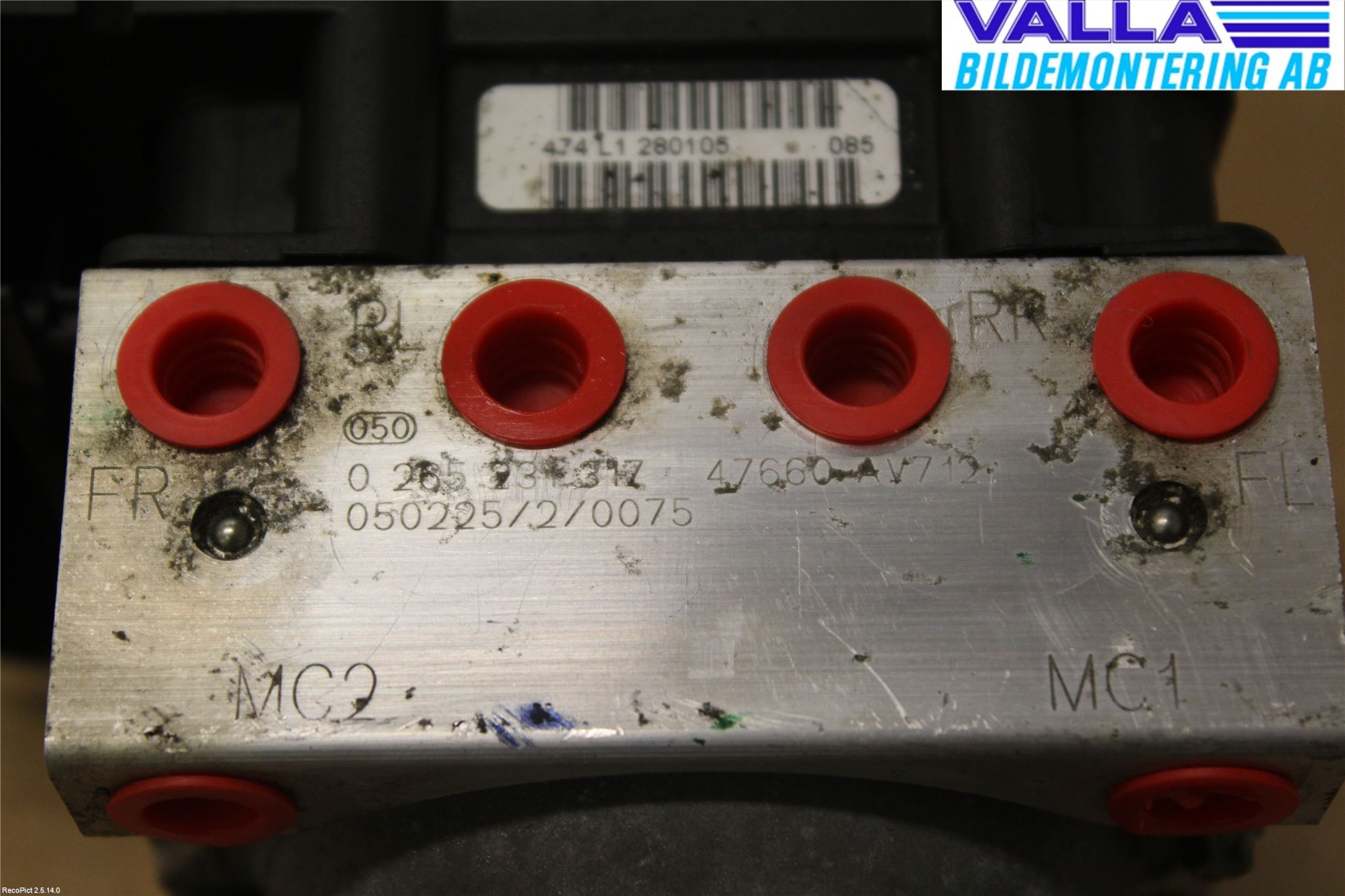 Nissan PRIMERA 02-07 Abs Hydraulikkaggregat
