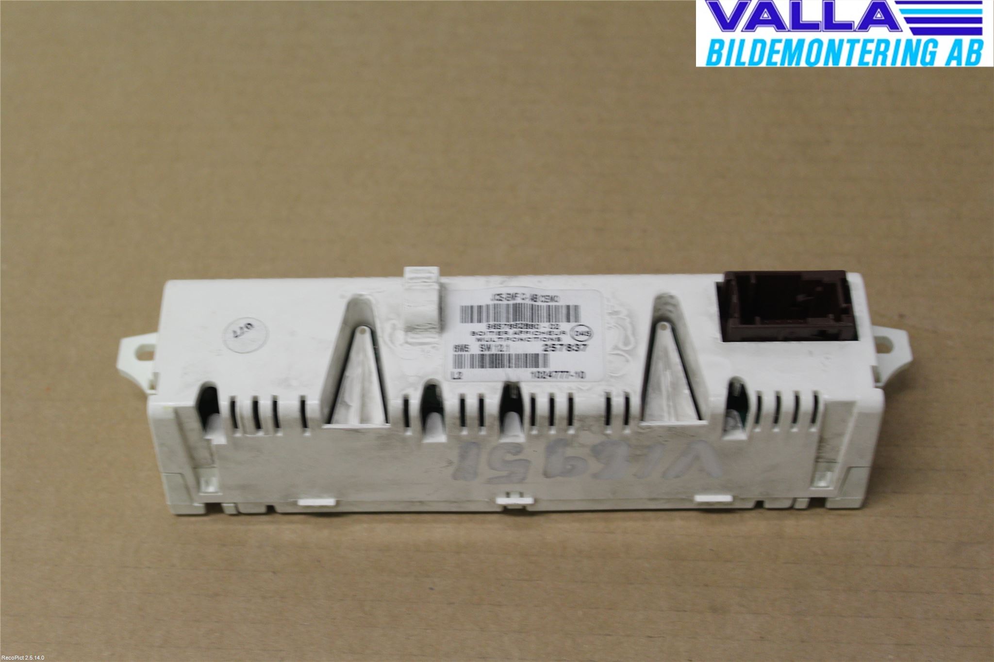 Citroen C4 I   05-10 Instr Varselys - Display
