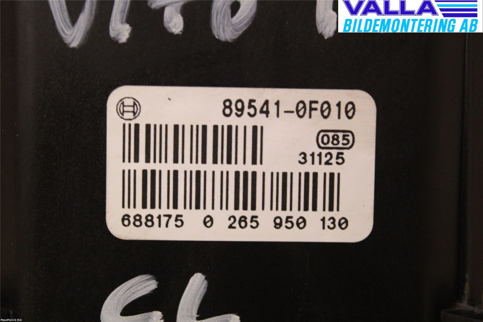 Toyota COROLLA VERSO 04-07 Abs Hydraulikkaggregat