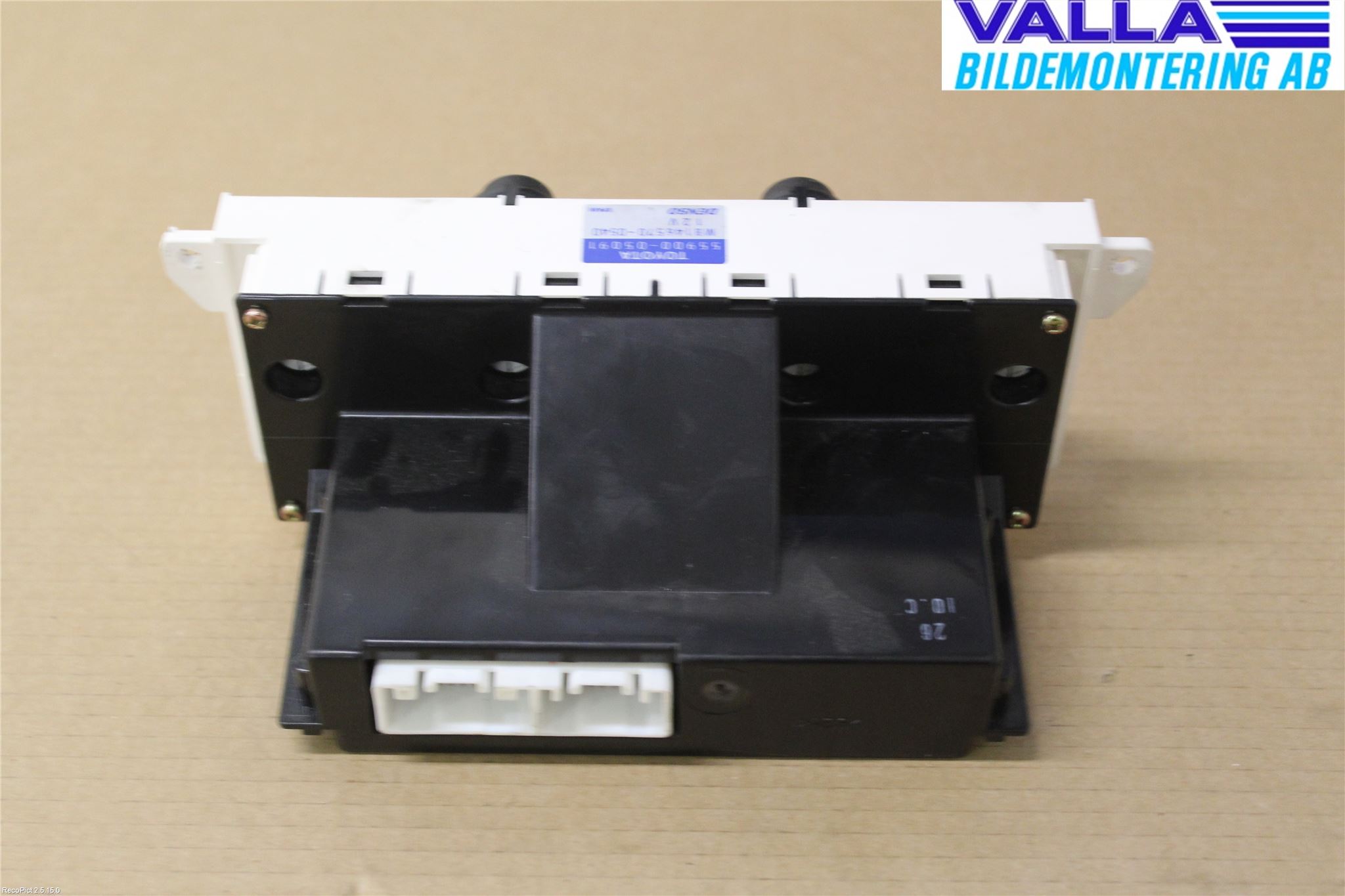 Toyota AVENSIS 98-02 Varme Ac Betjening-Display