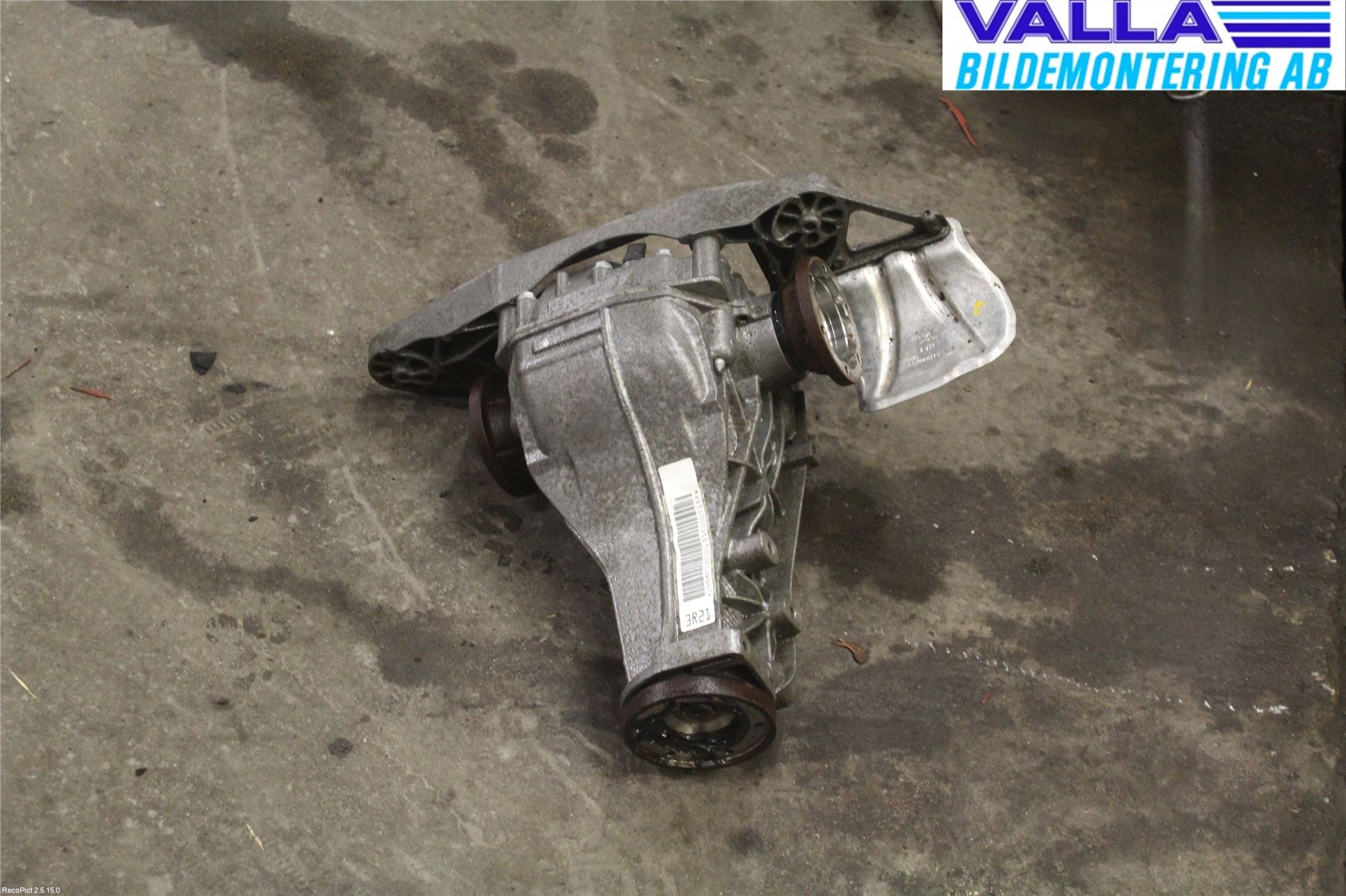 Audi A4 12-15 Bakaksel Kardang Bak -Diff
