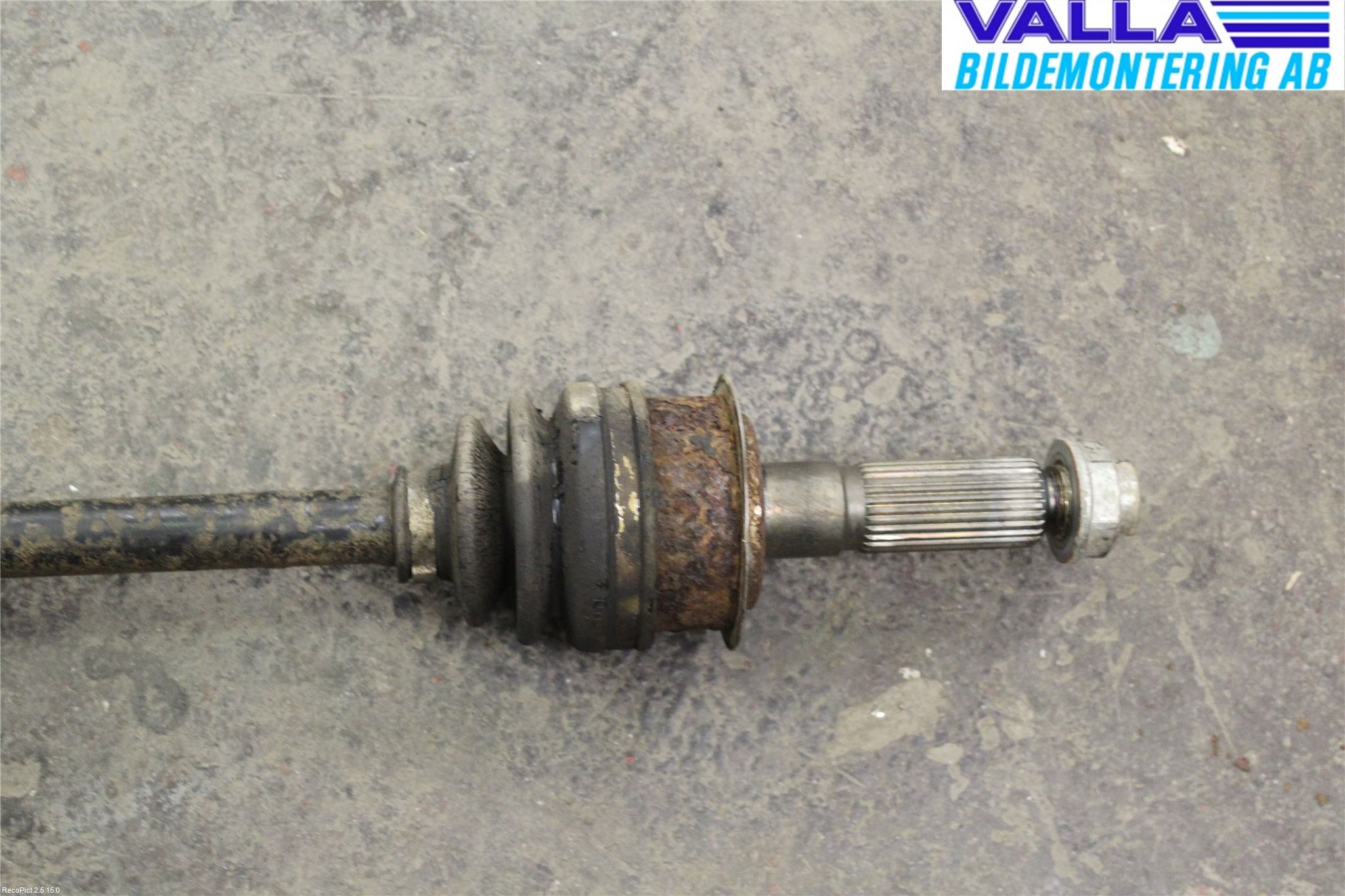 Subaru OUTBACK 10-15 Drivaksel Bak Kompl Høyre