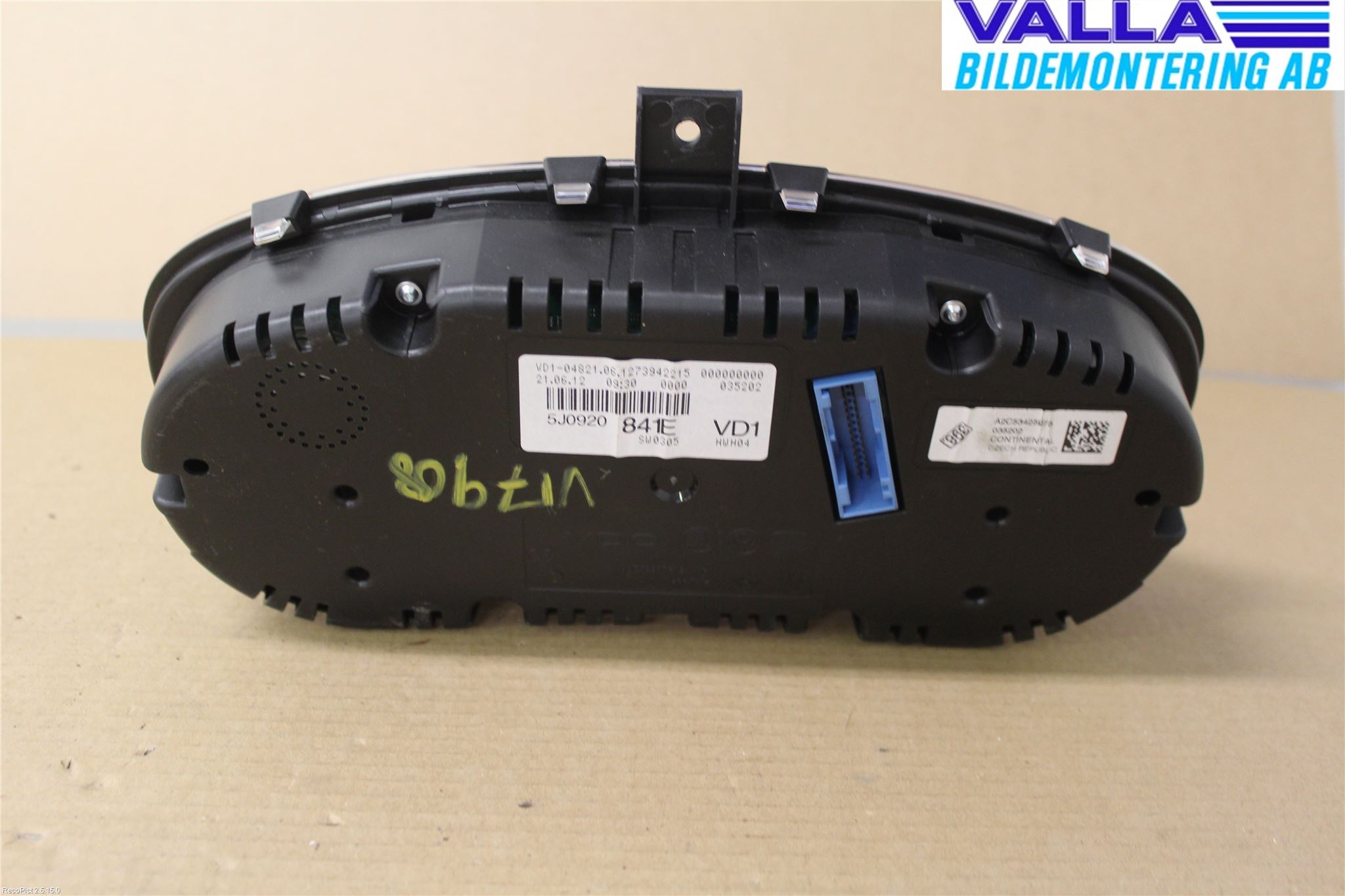 Skoda FABIA 07-14 Instr Kombinert