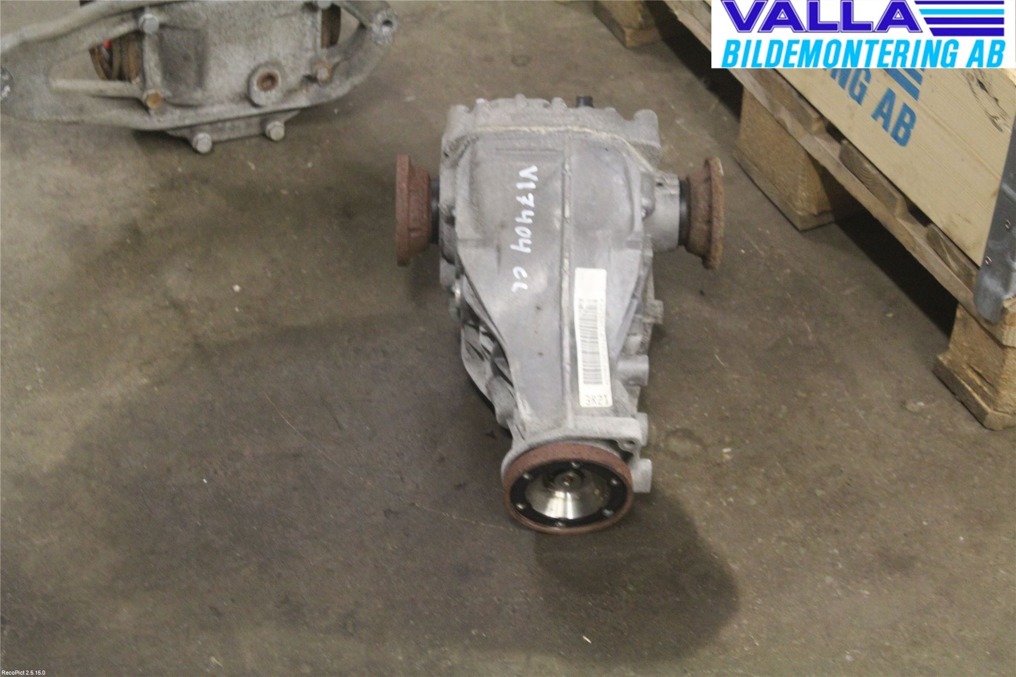 Audi A4/S4 08-11 Bakaksel Kardang Bak -Diff