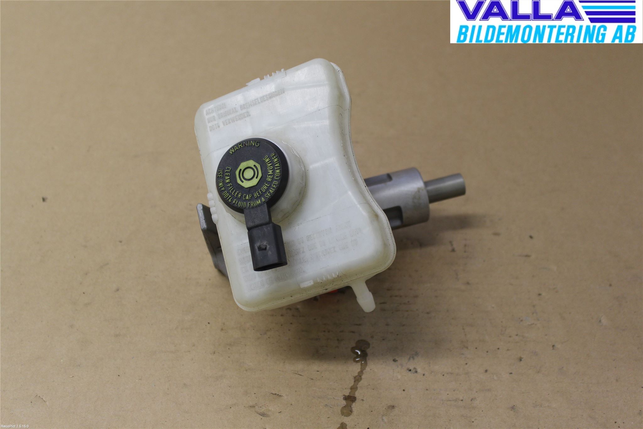 Audi A4/S4 08-11 Brems Hovedsylinder