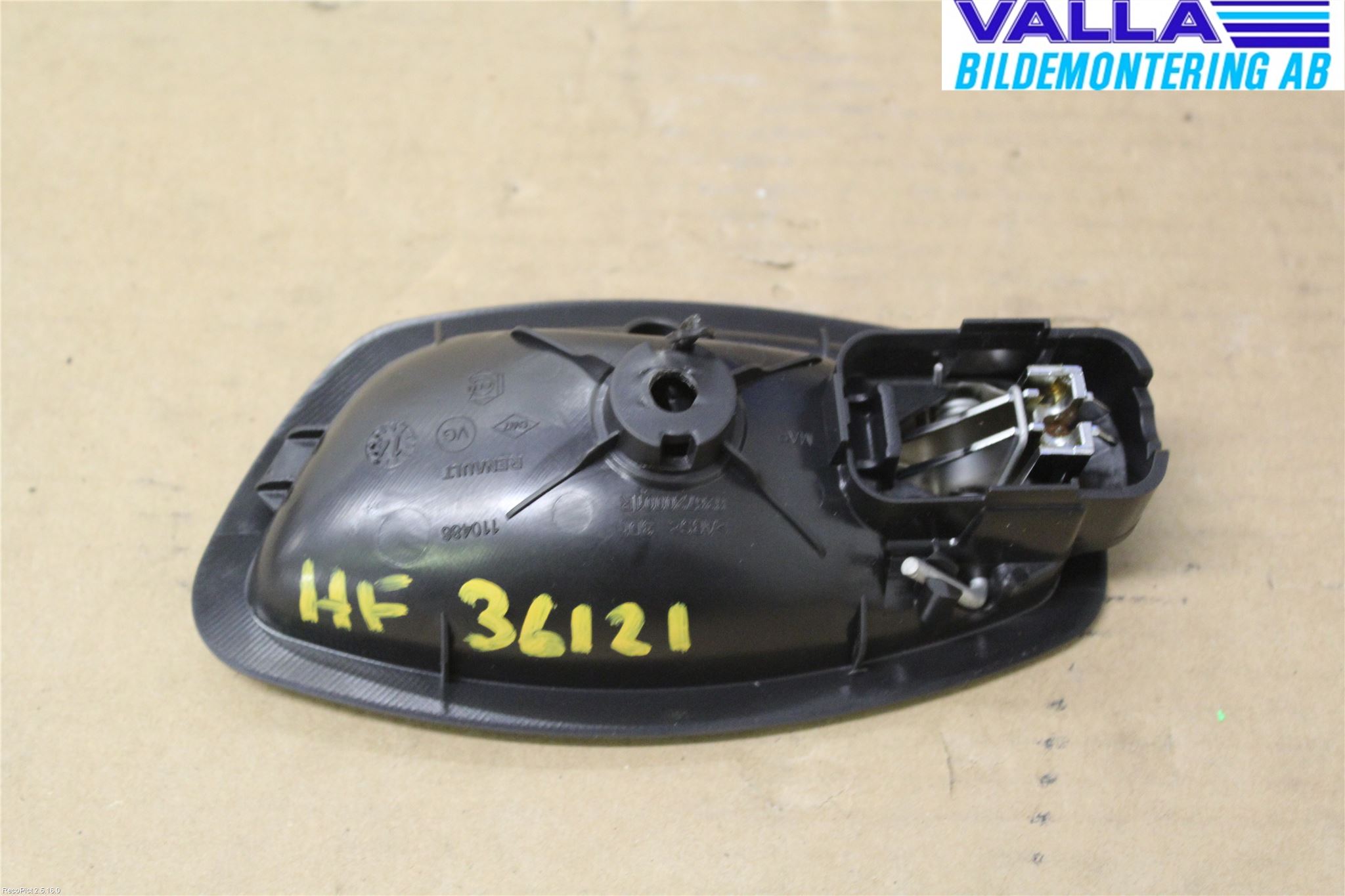Renault CLIO IV 12-16 Innr Dørhandtak H Indre