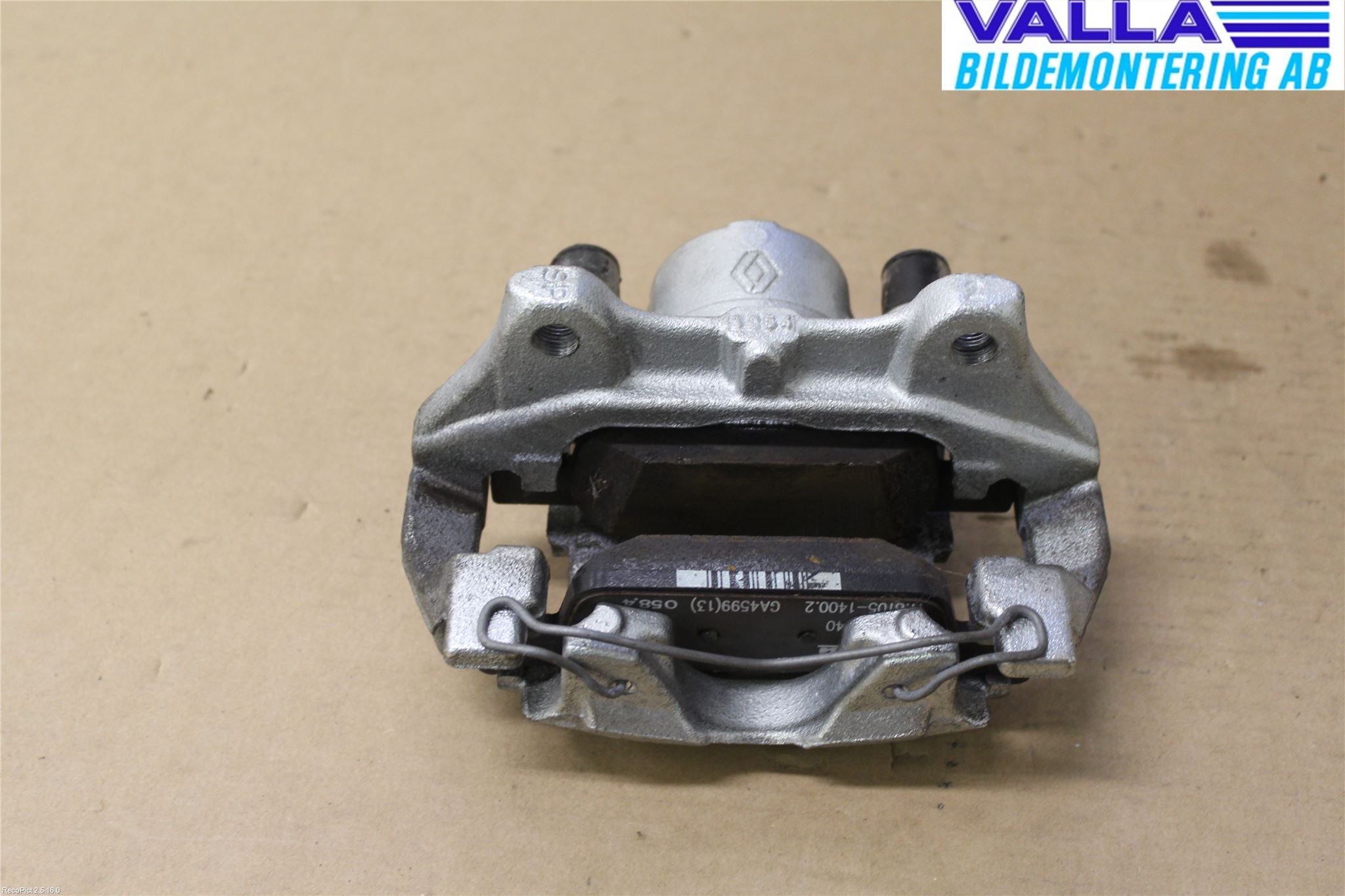 Renault CLIO IV 12-16 Bremsecaliper Foran Høyre