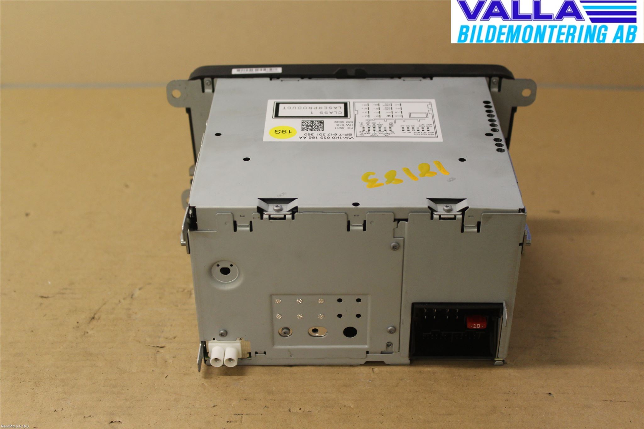 Volkswagen VW PASSAT 11-14 Stereo Radio Med Cd