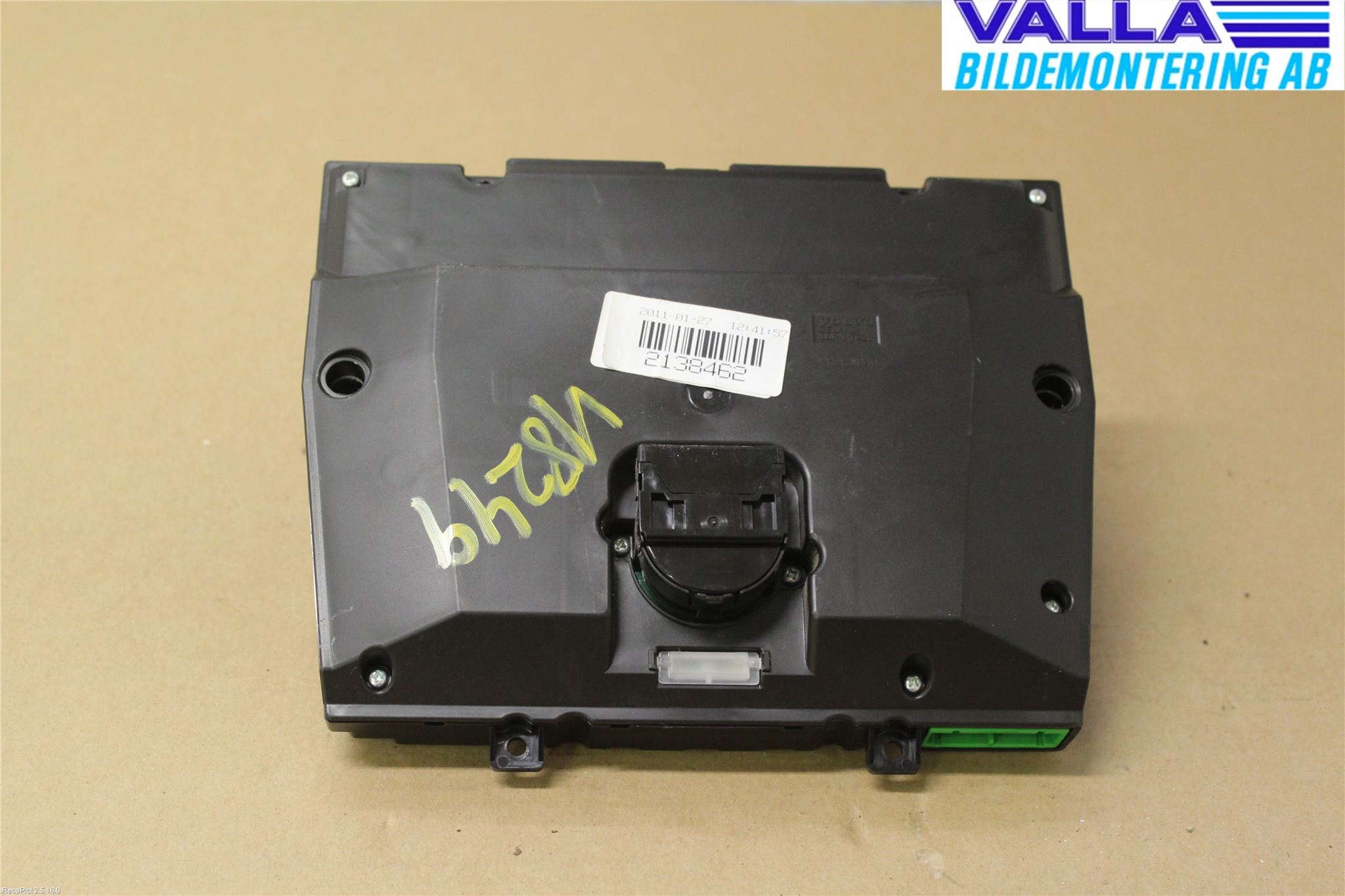 Volvo V60 11-13 Varmeapparat Panel(Regulering)