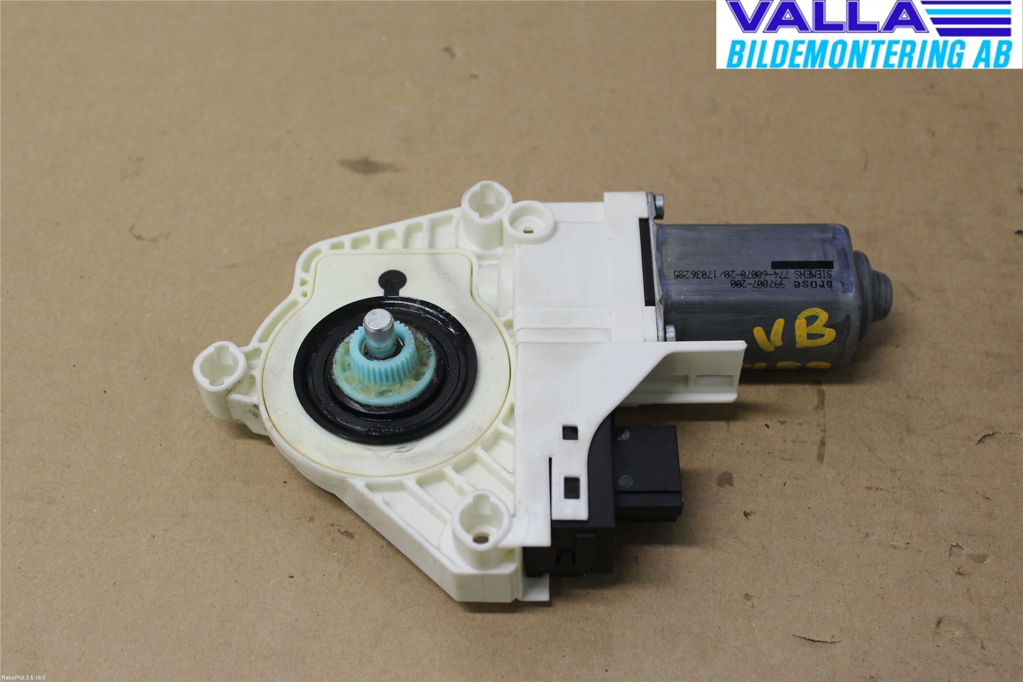 Audi A6/S6     05-11 Vindusheismotor