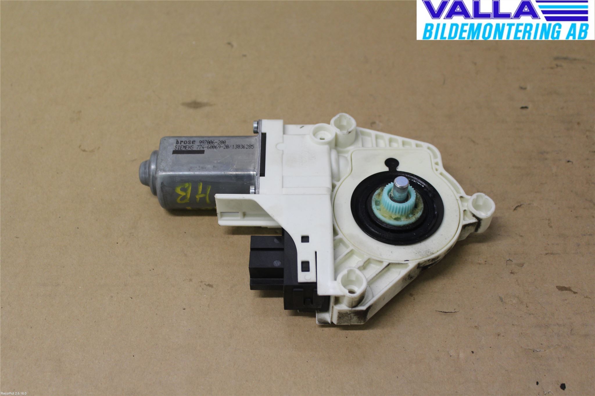 Audi A6/S6     05-11 Vindusheismotor