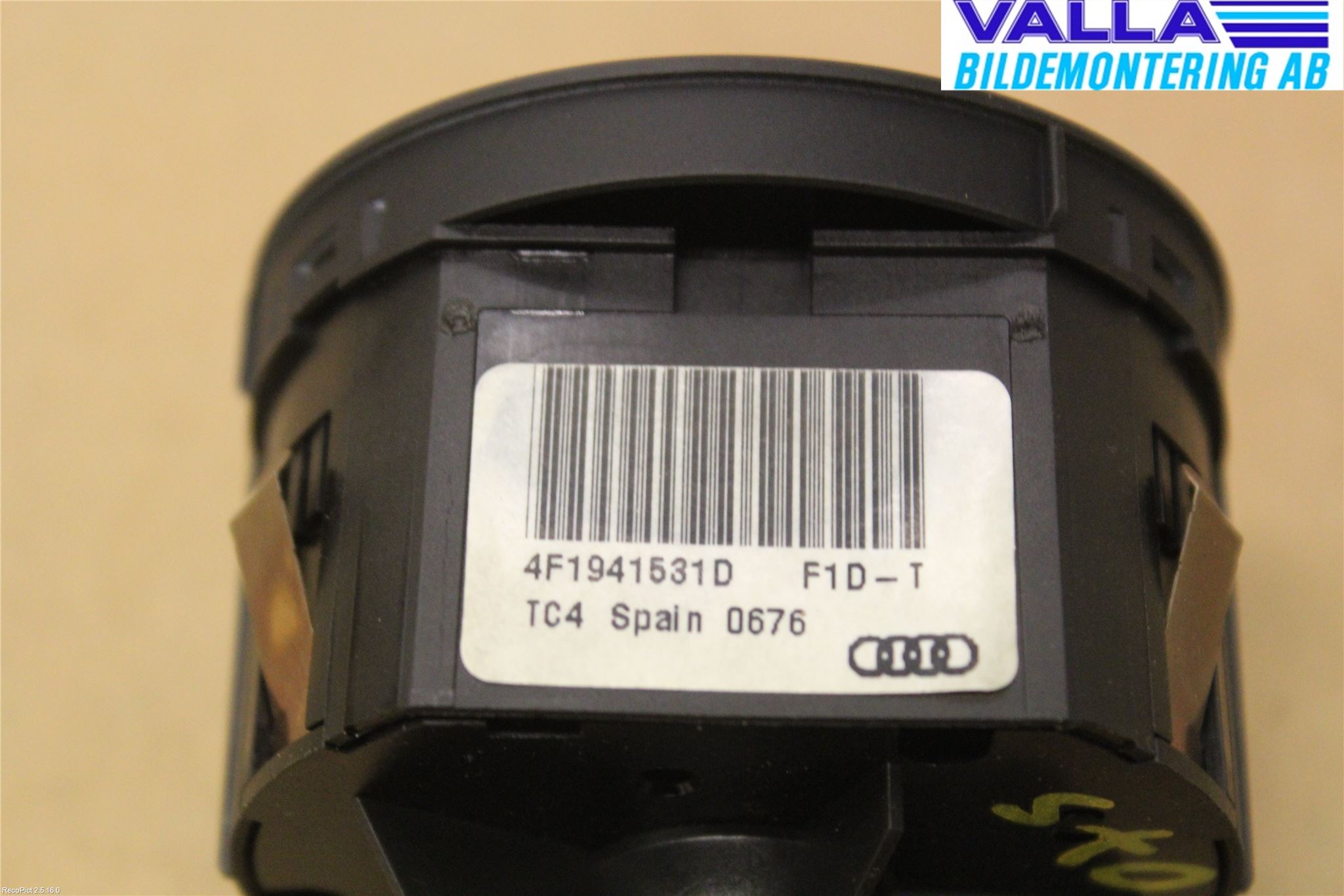 Audi A6/S6     05-11 Bryter Hovedlys