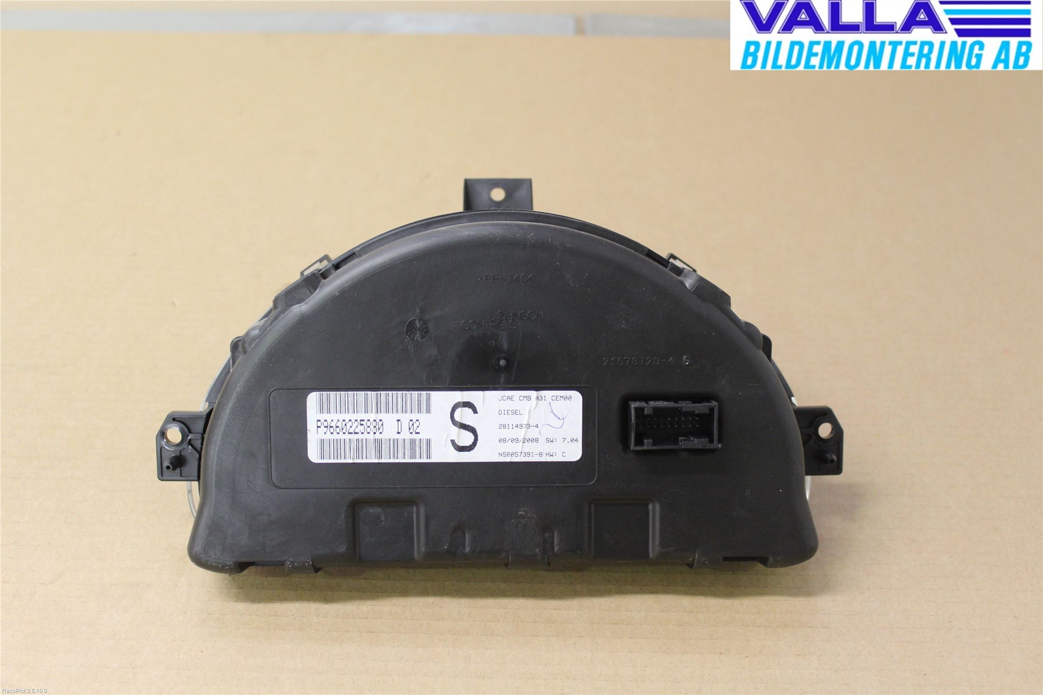 Citroen C3 05-10 Instr Kombinert