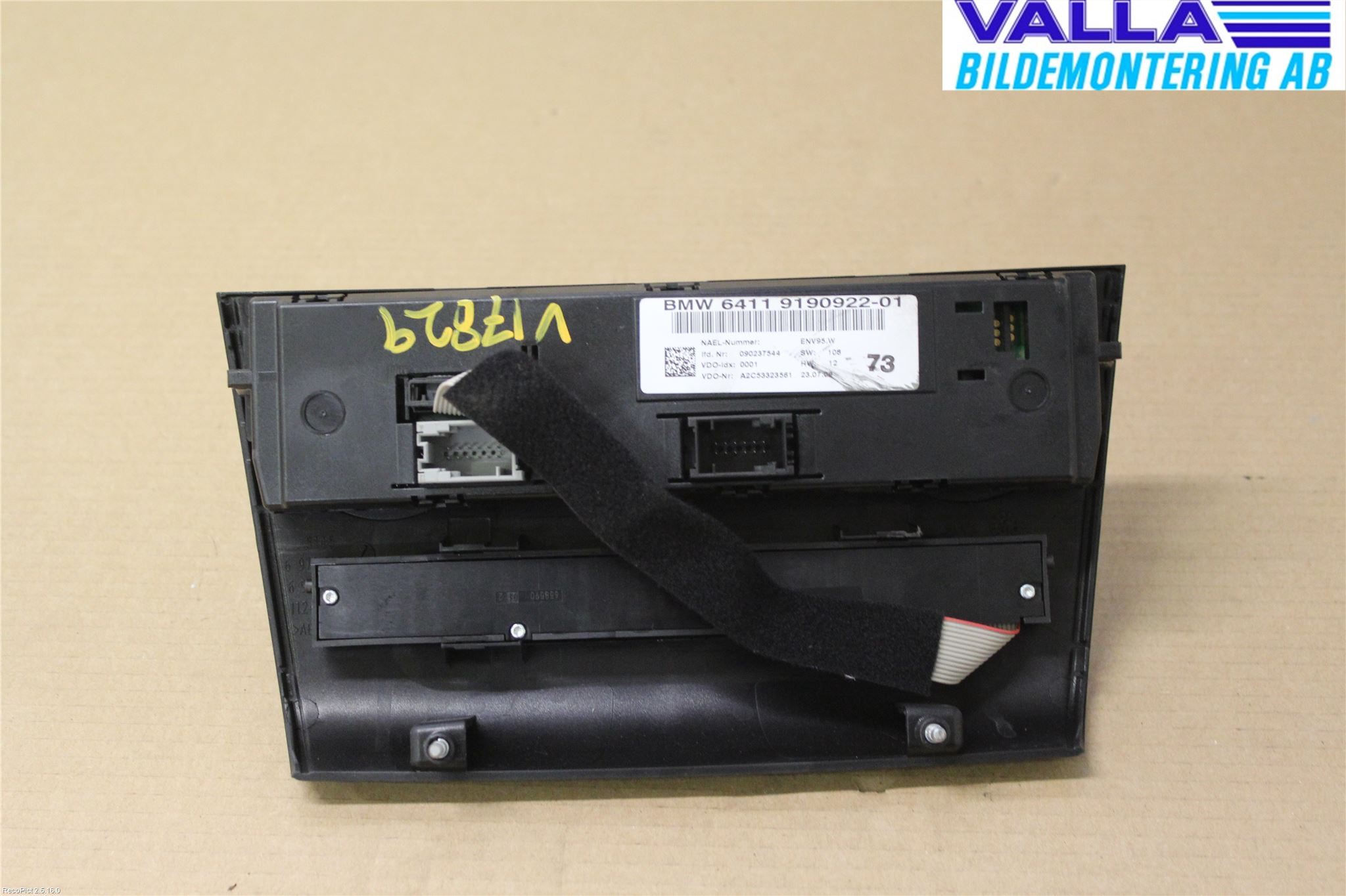 BMW 1 E87/81 5D/3D 03-11 Varmeapparat Panel(Regulering)