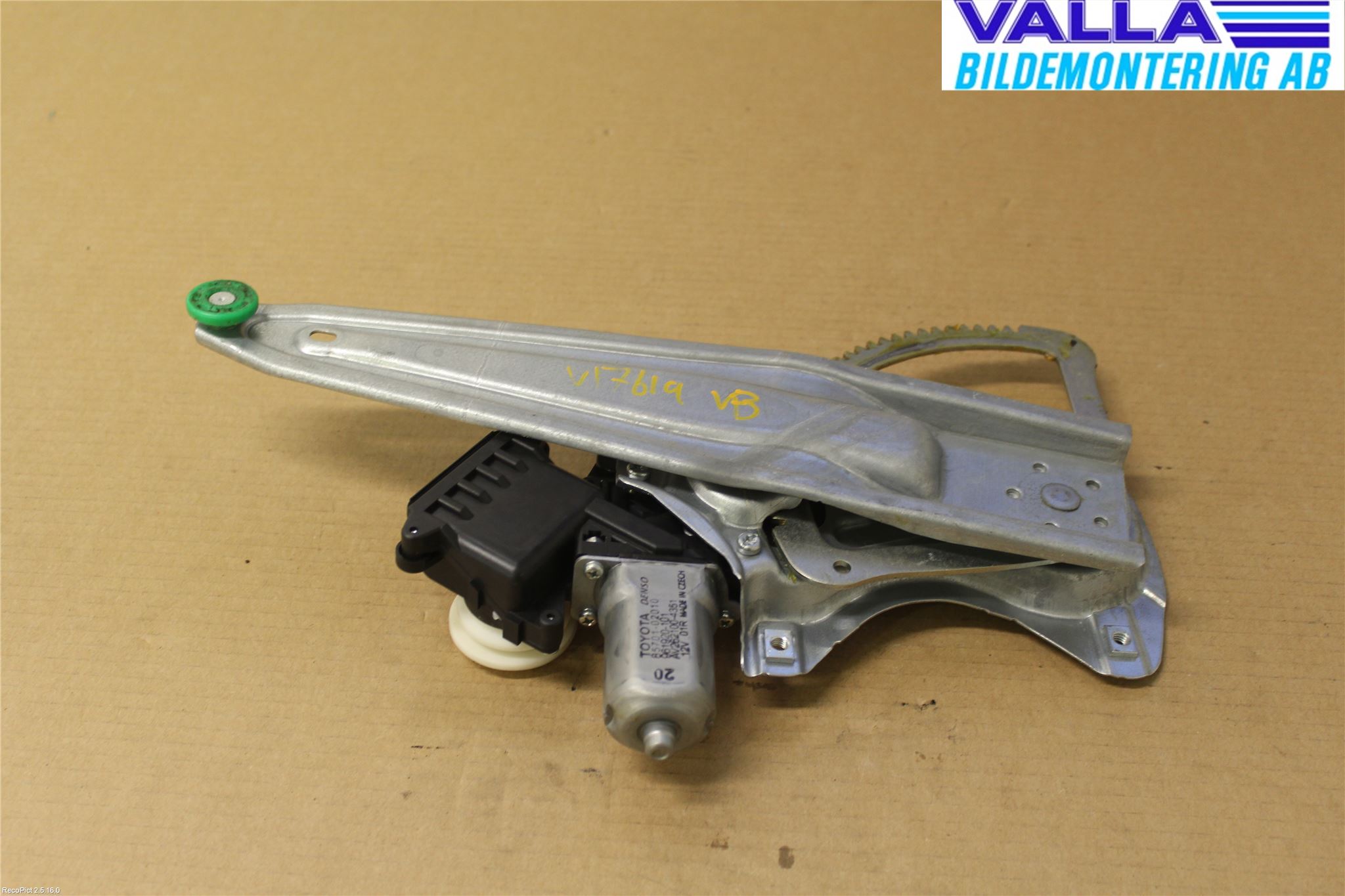 Toyota AVENSIS 09-15 Vindusheis El Komp