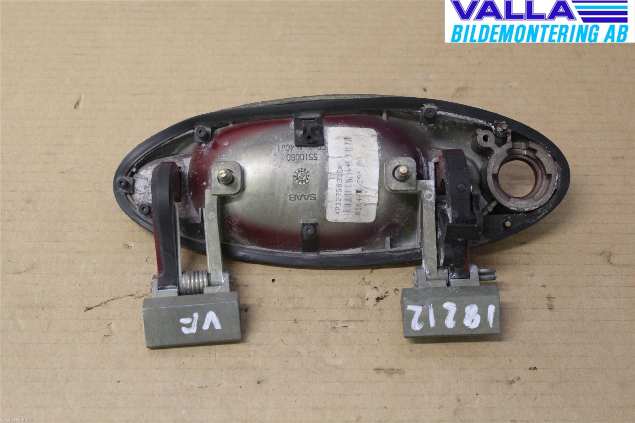 Saab 9-5     06-10 Dørhandtak Ytre Venstre