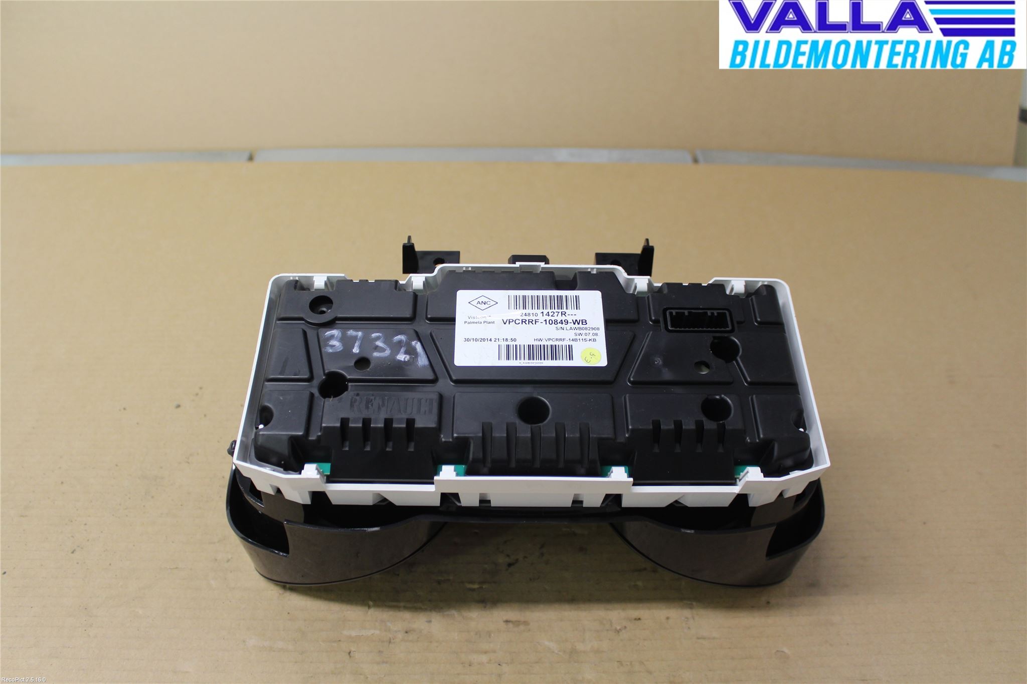 Renault CLIO IV 12-16 Instr Kombinert