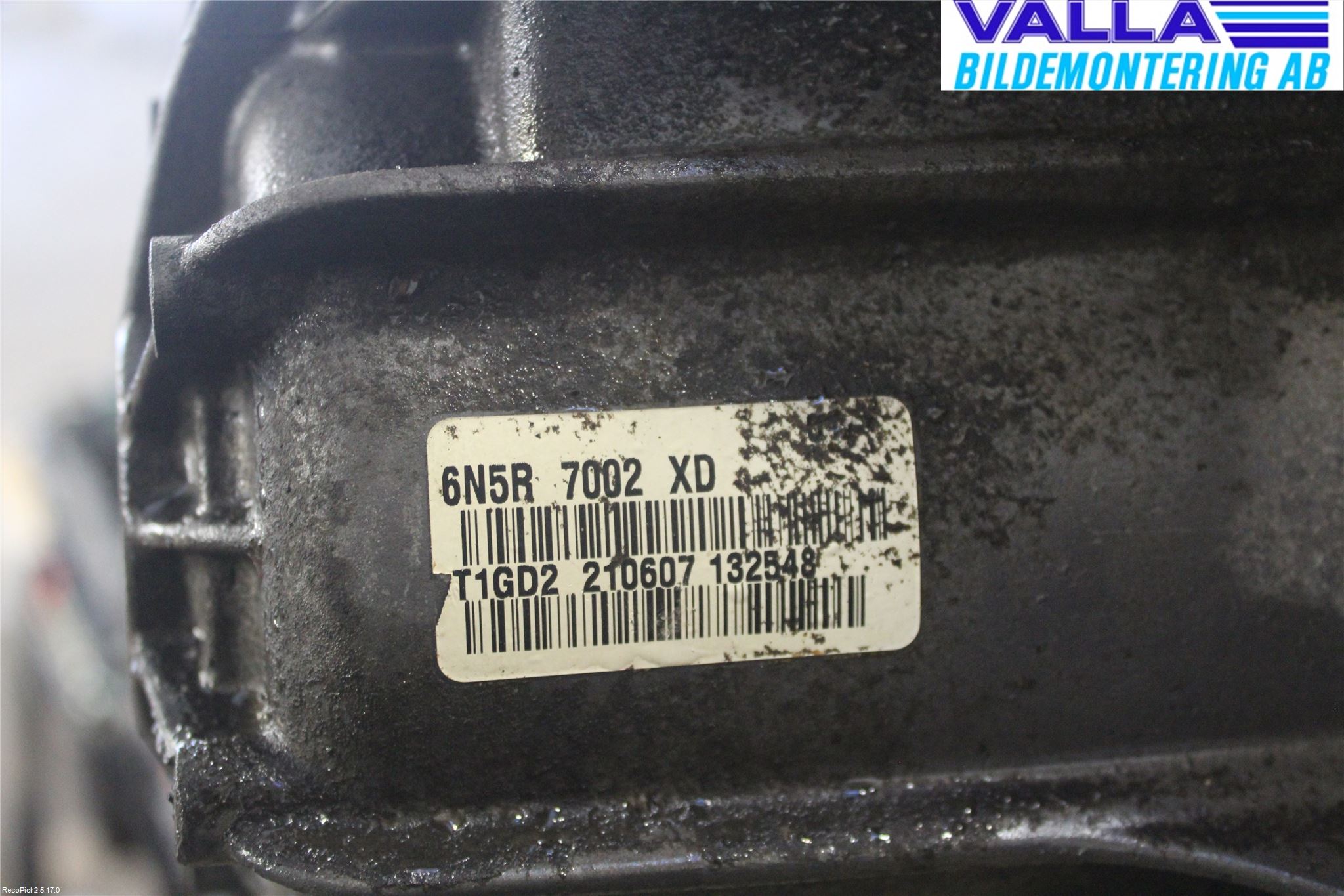Volvo S40 08-12 Gearkasse 5 Trinn
