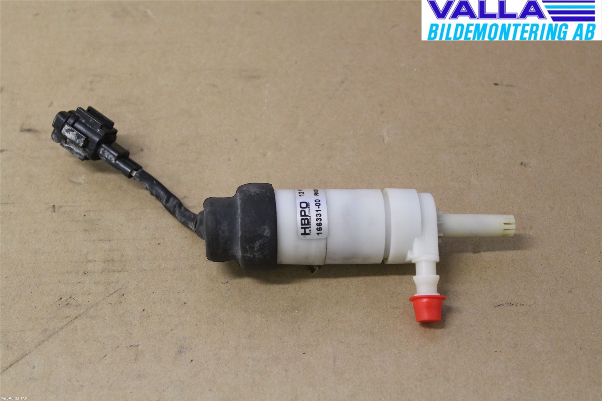 Renault KOLEOS I 08-10 Spylerpumpe Høytrykk