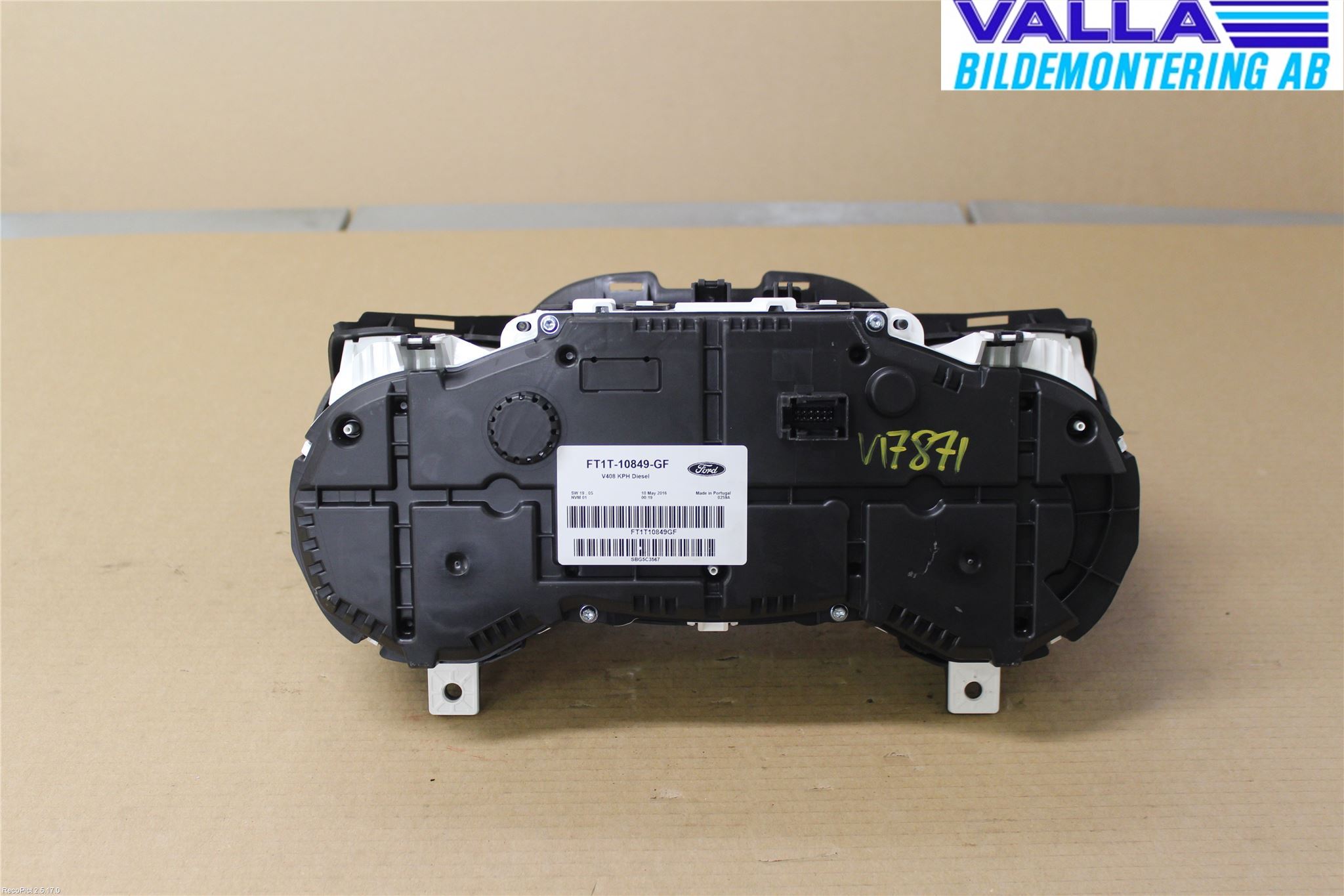 Ford TRANSIT/TOURNEO CONNECT 13-22 Instr Kombinert