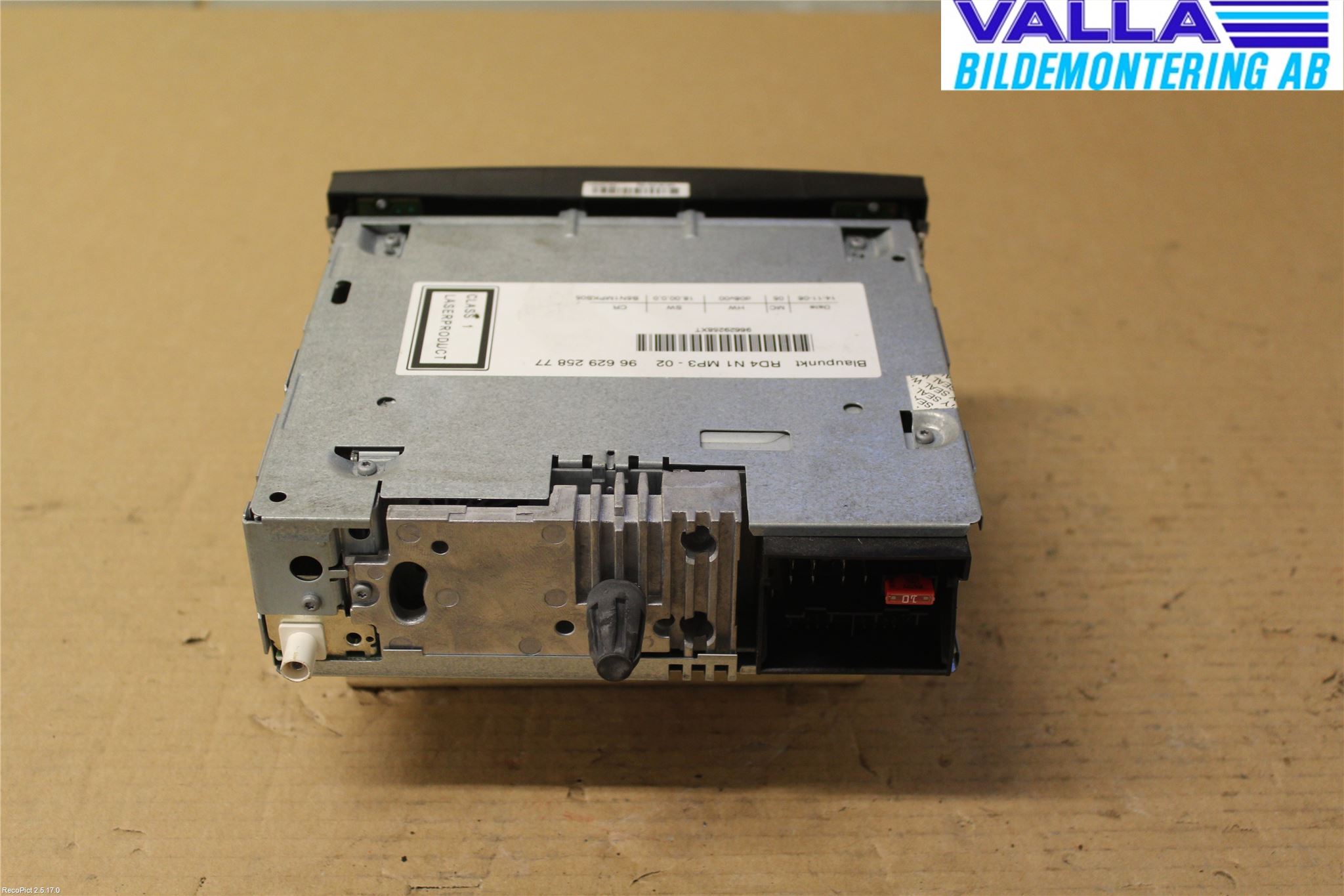 Citroen C4 I   05-10 Stereo Radio Med Cd