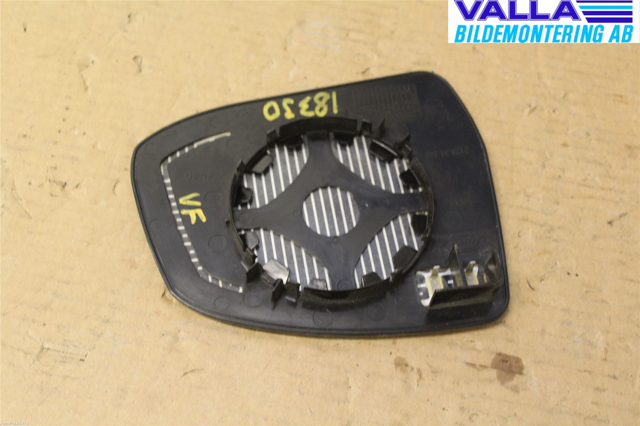 Ford MONDEO 07-15 Speil Glass V