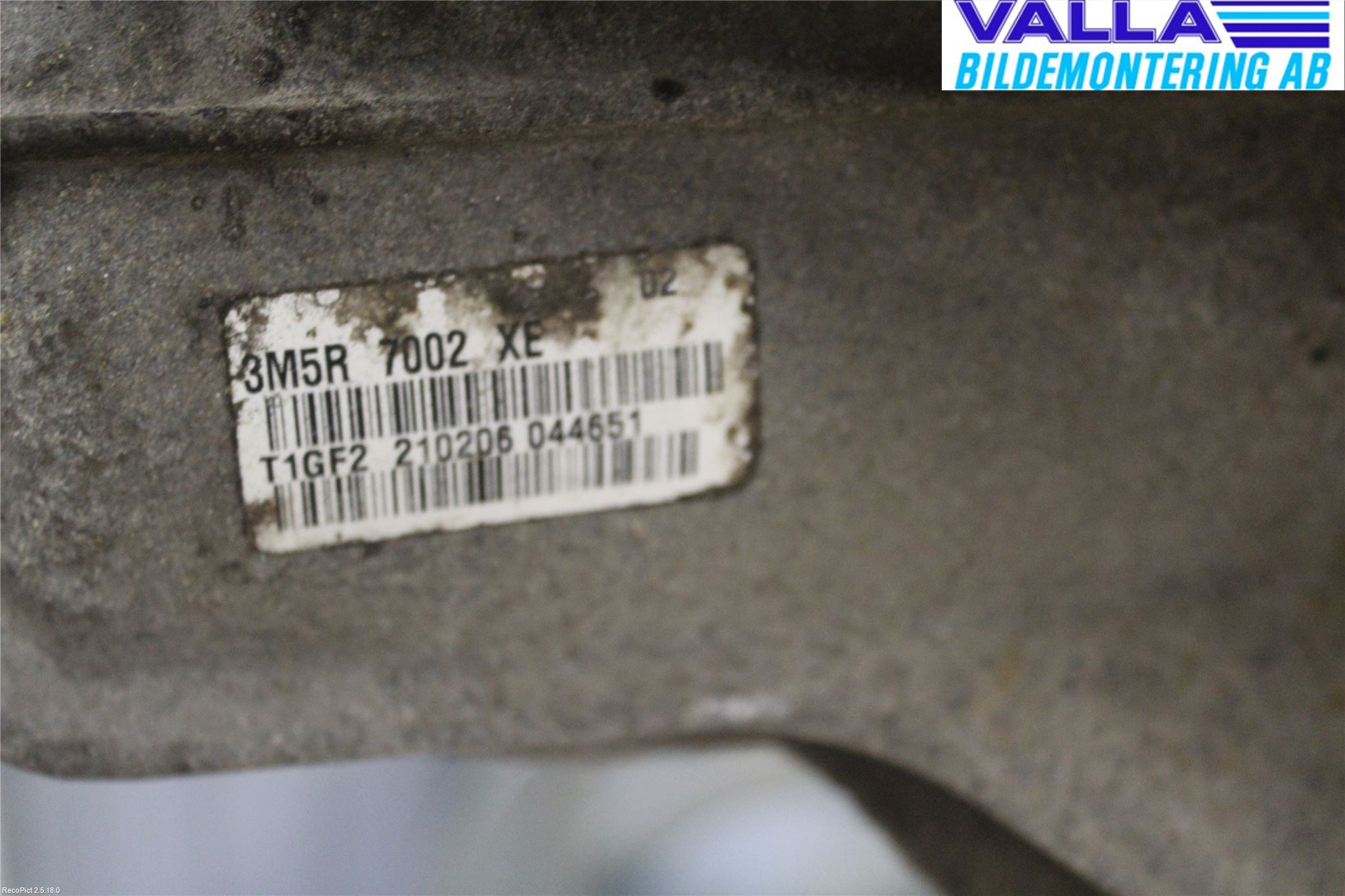 Volvo V50 04-07 Gearkasse 5 Trinn