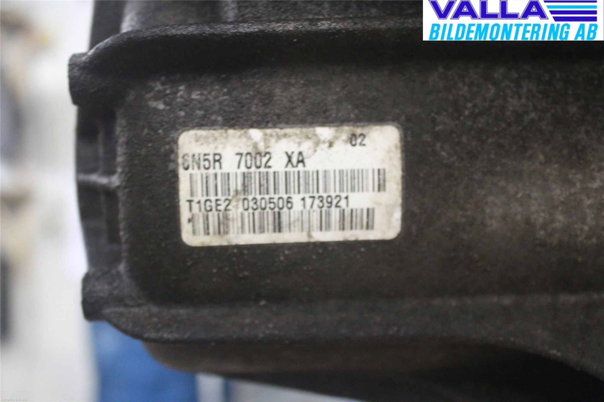 Volvo V50 04-07 Gearkasse 5 Trinn
