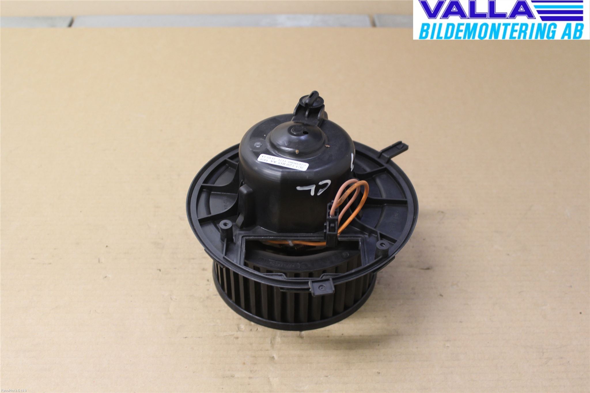 Volkswagen VW PASSAT 11-14 Varmeapparat Viftemotor