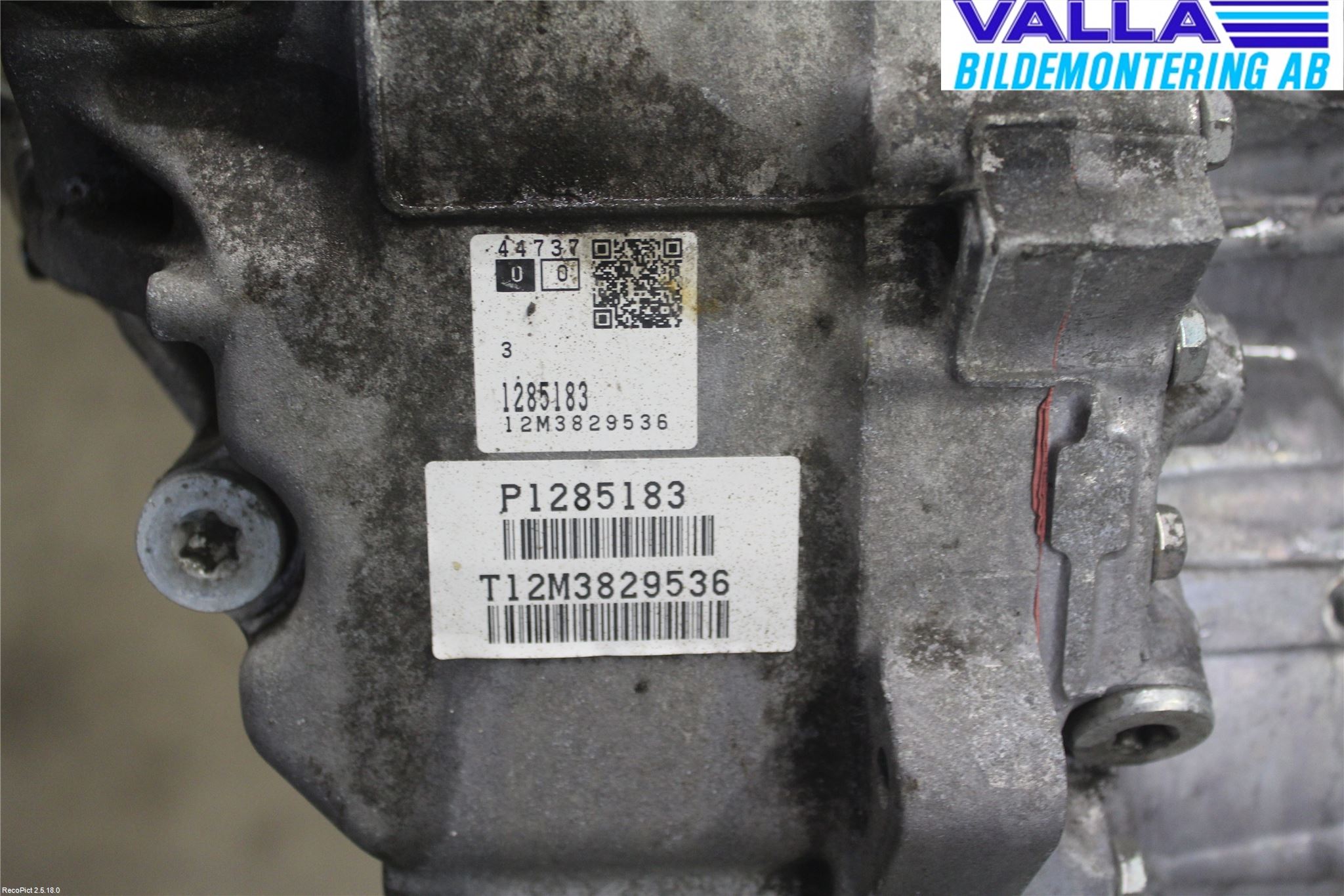 Volvo V70 14-16 Gearkasse Automat