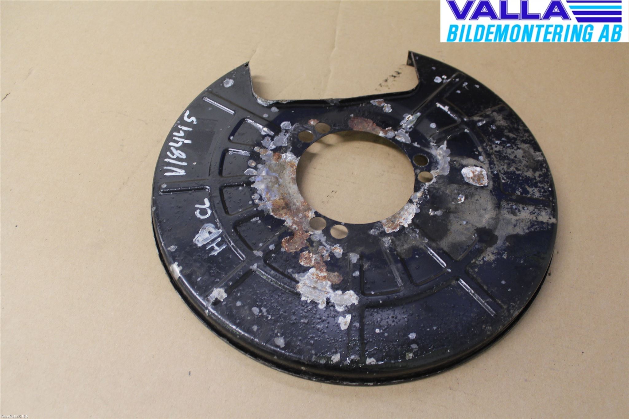 Opel INSIGNIA 09-16 Bremseskjold Bak