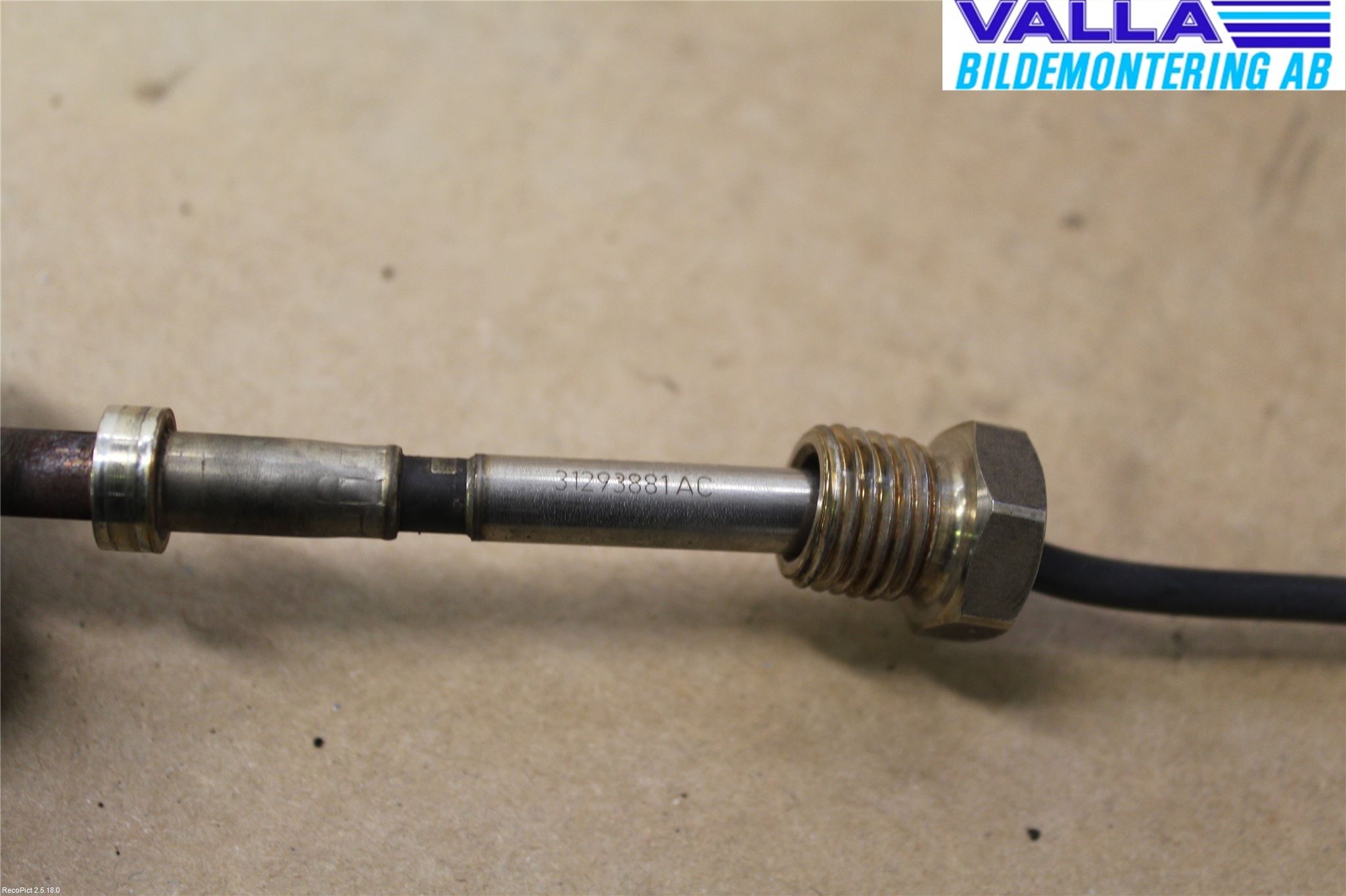 Volvo V70 14-16 Sensor Temp-Trykk Avgass