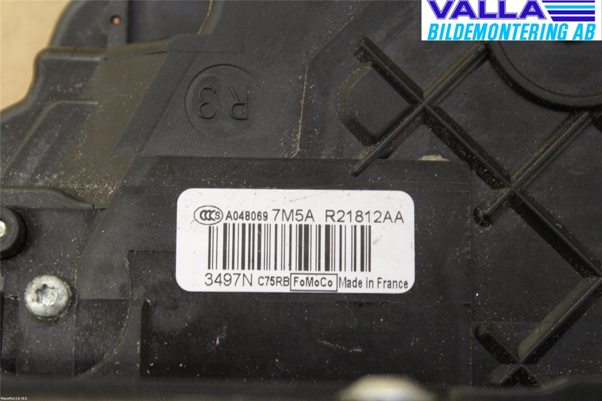 Ford FOCUS 08-11 Dørlås - Låsekasse