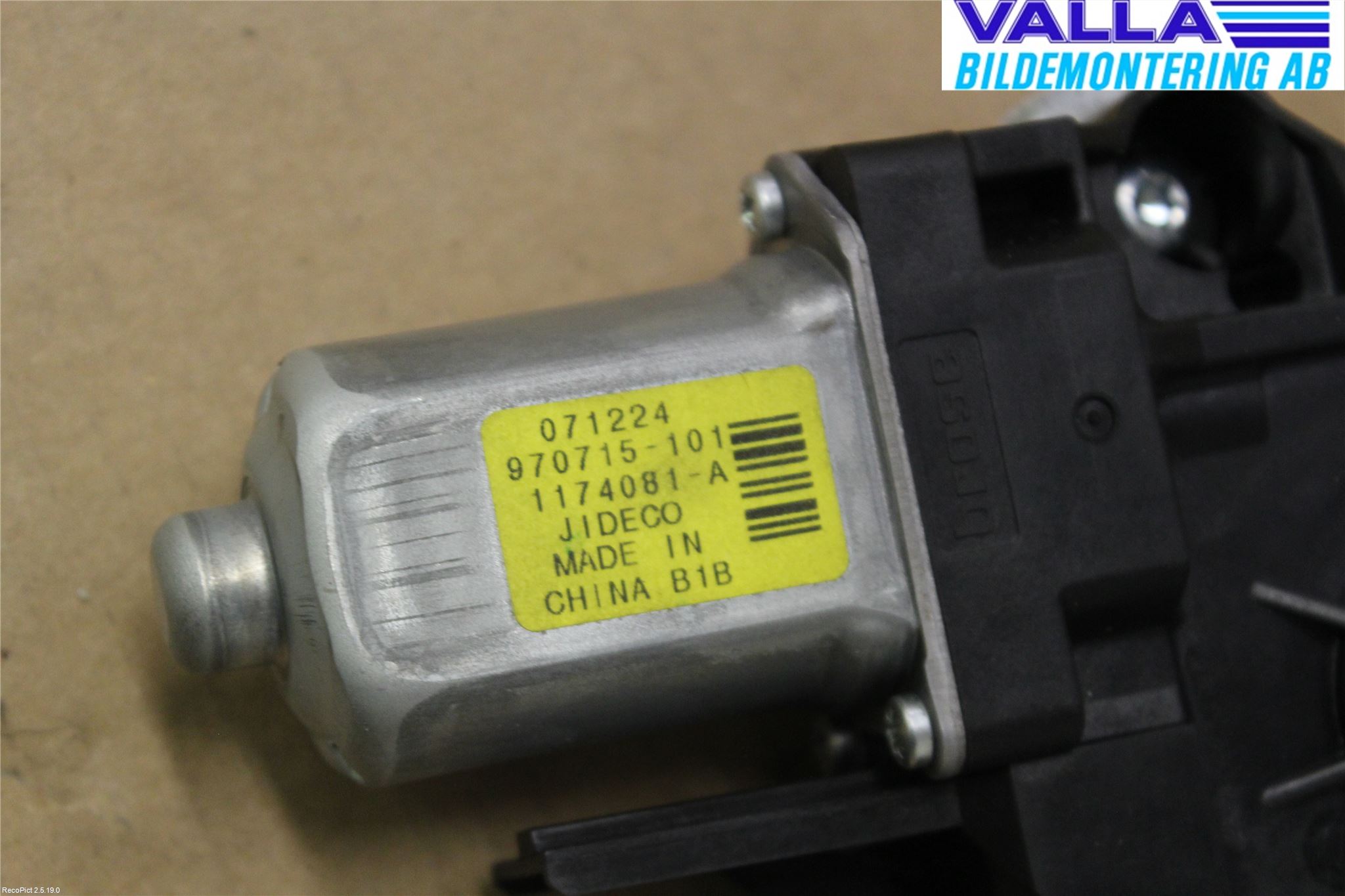 Volvo V70 08-13 Vindusheis El Komp